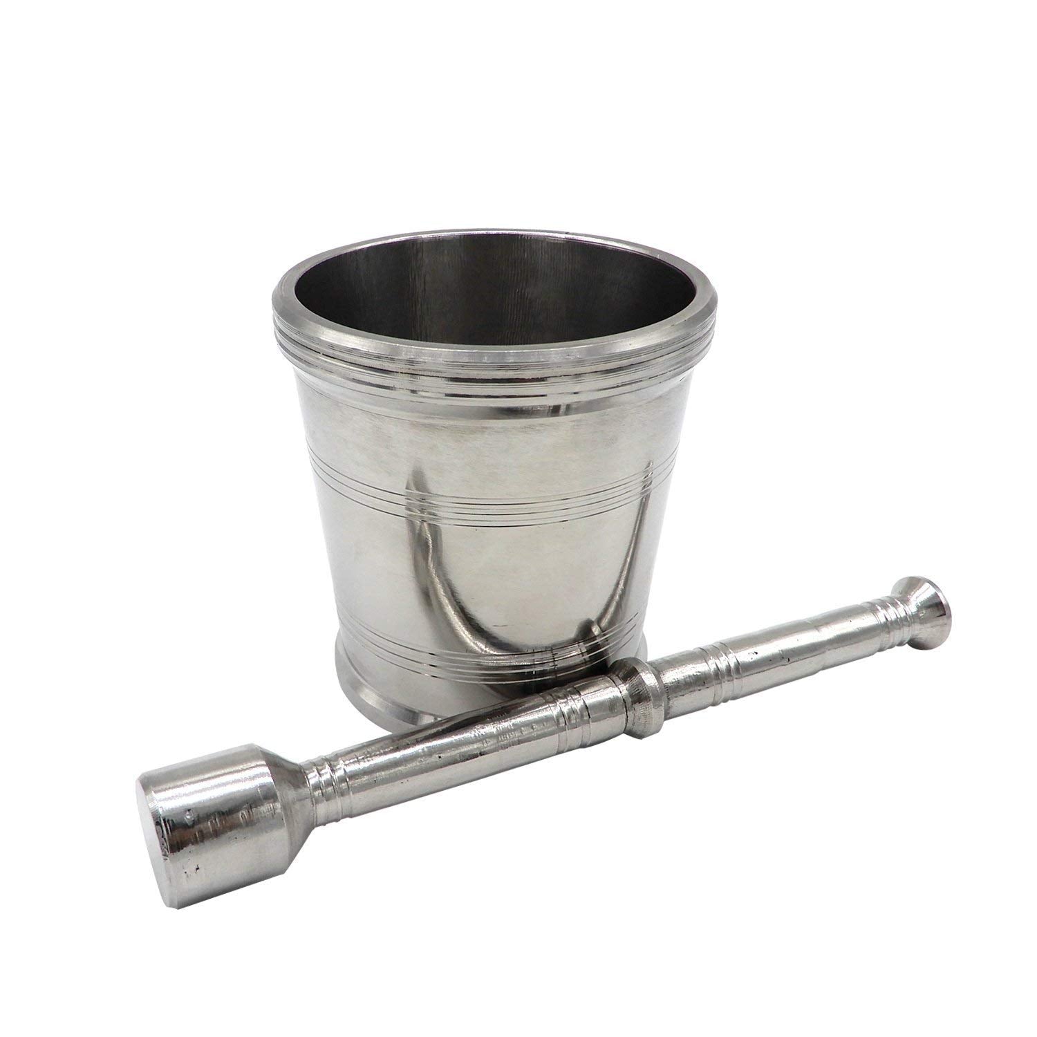 Tanish Trading Stainless Steel Mortar And Pestle | Spice Grinder | Molcajete