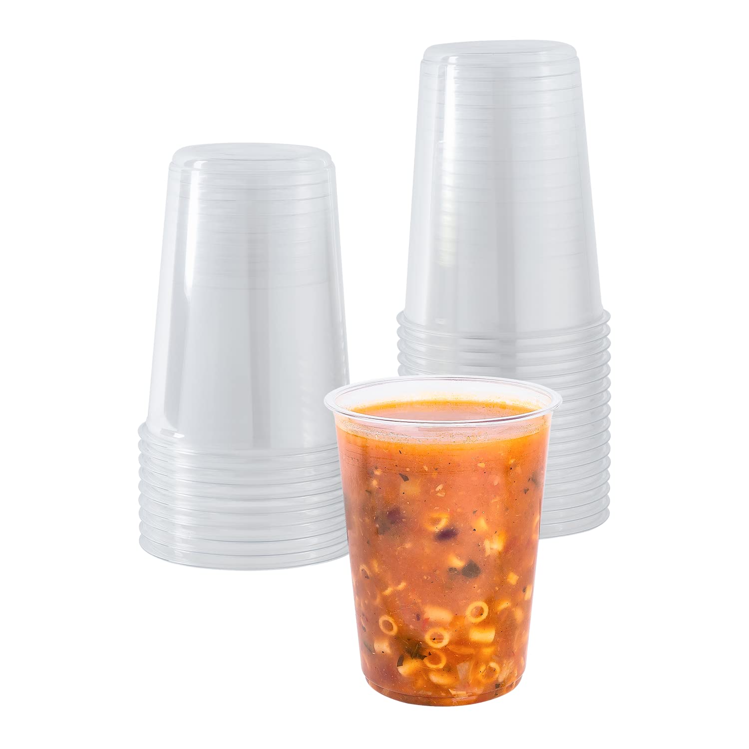 Karat 32oz PET Round Deli Container (117mm), FP-DC32-PET - 500 ct