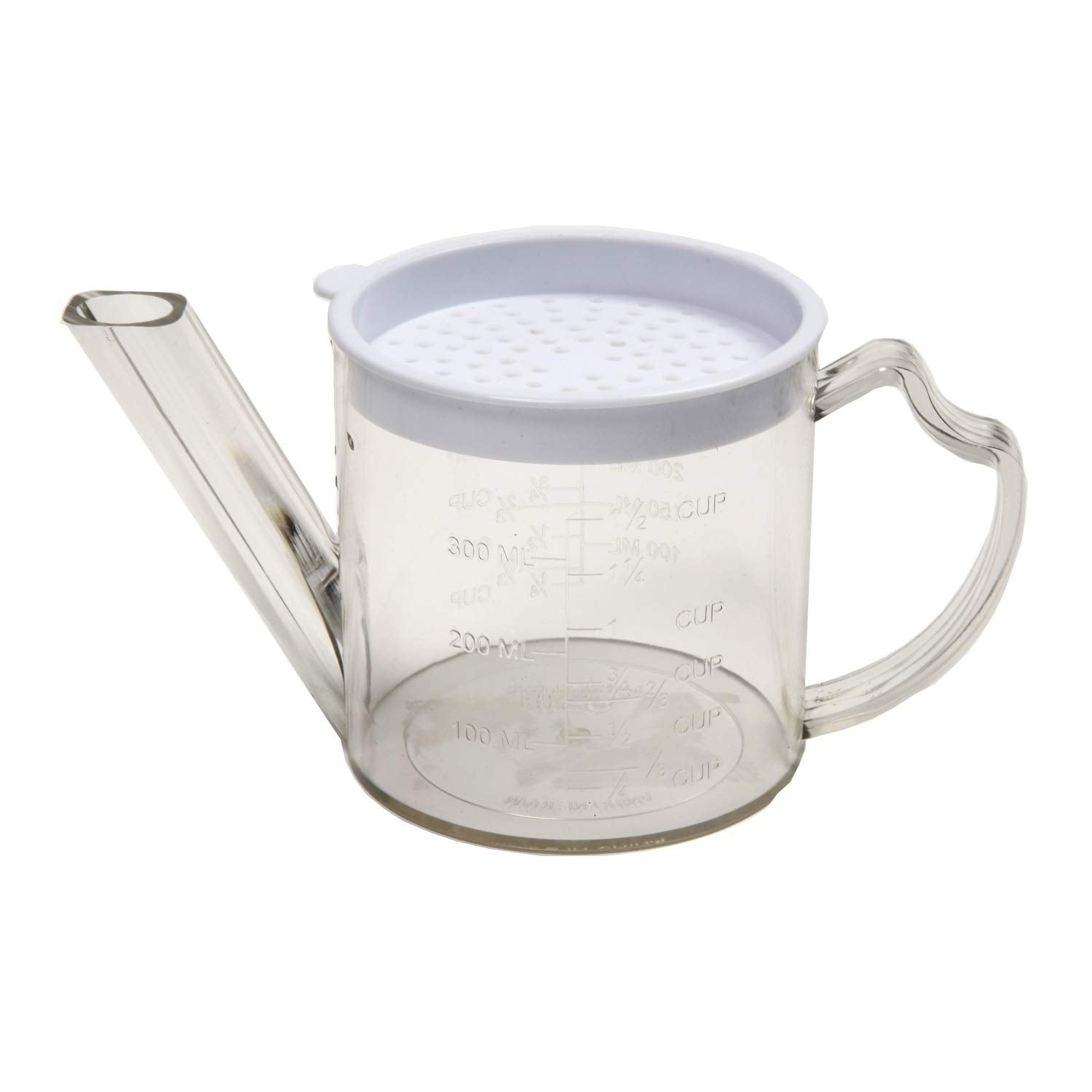 Norpro 3023 , Clear 2 Cup Separator/Strainer Dishwasher Safe, 1 Ea