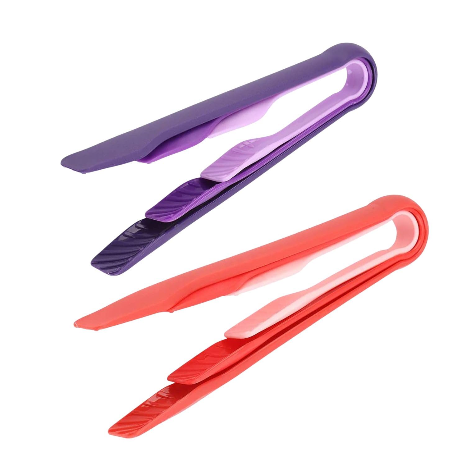 P Plus Fire Plastic Food Tongs NonSlip Bread Clamp Set  Durable Polypropylene Material, Stylish & Functional Kitchen Utensil F