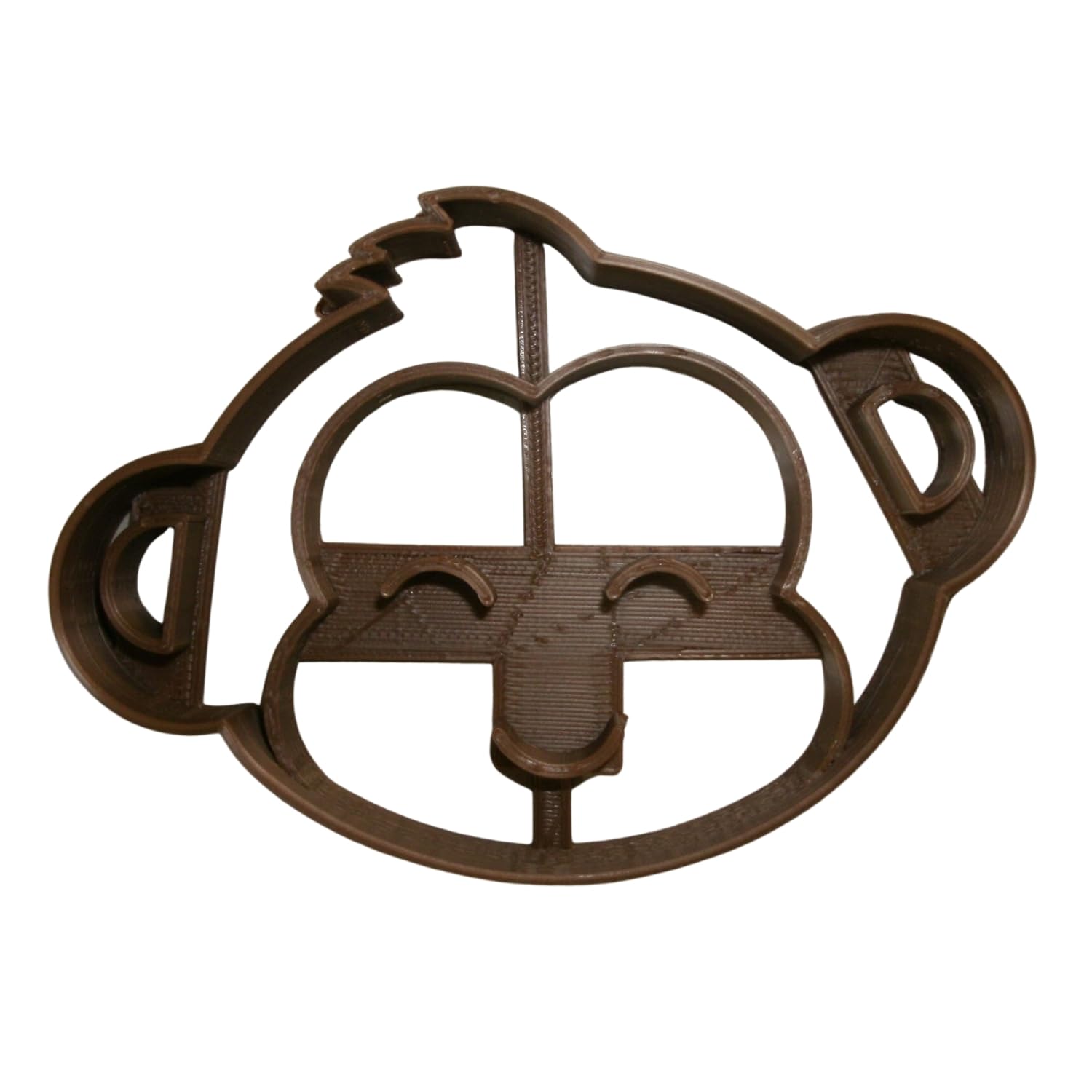 MONKEY DETAILED FACE HEAD ZOO ANIMAL SAFARI COOKIE CUTTER MADE IN USA PR2621