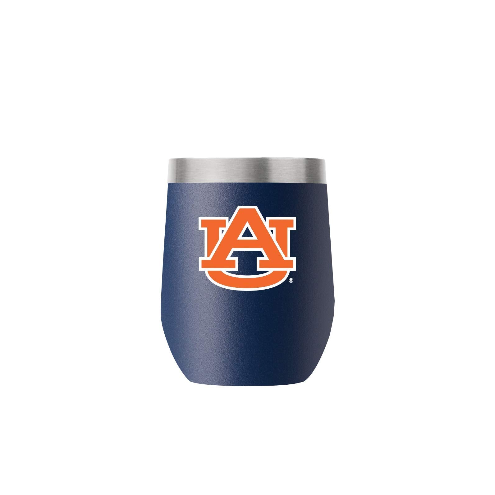 Gametime Sidekicks Auburn 12Oz Stemless Tumbler - Officially Licensed, 18/8 Stainless Steel, Double-Walled, Vacuum-Insulated, Uv