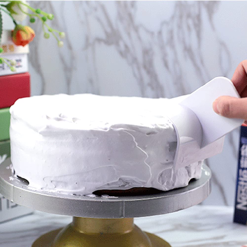 3Pcs Plastic Fondant Icing Smoother Shaper Polisher Cake Decoration Smoothing Tool For Fondant Cake Edge Corner Decoration Sugar
