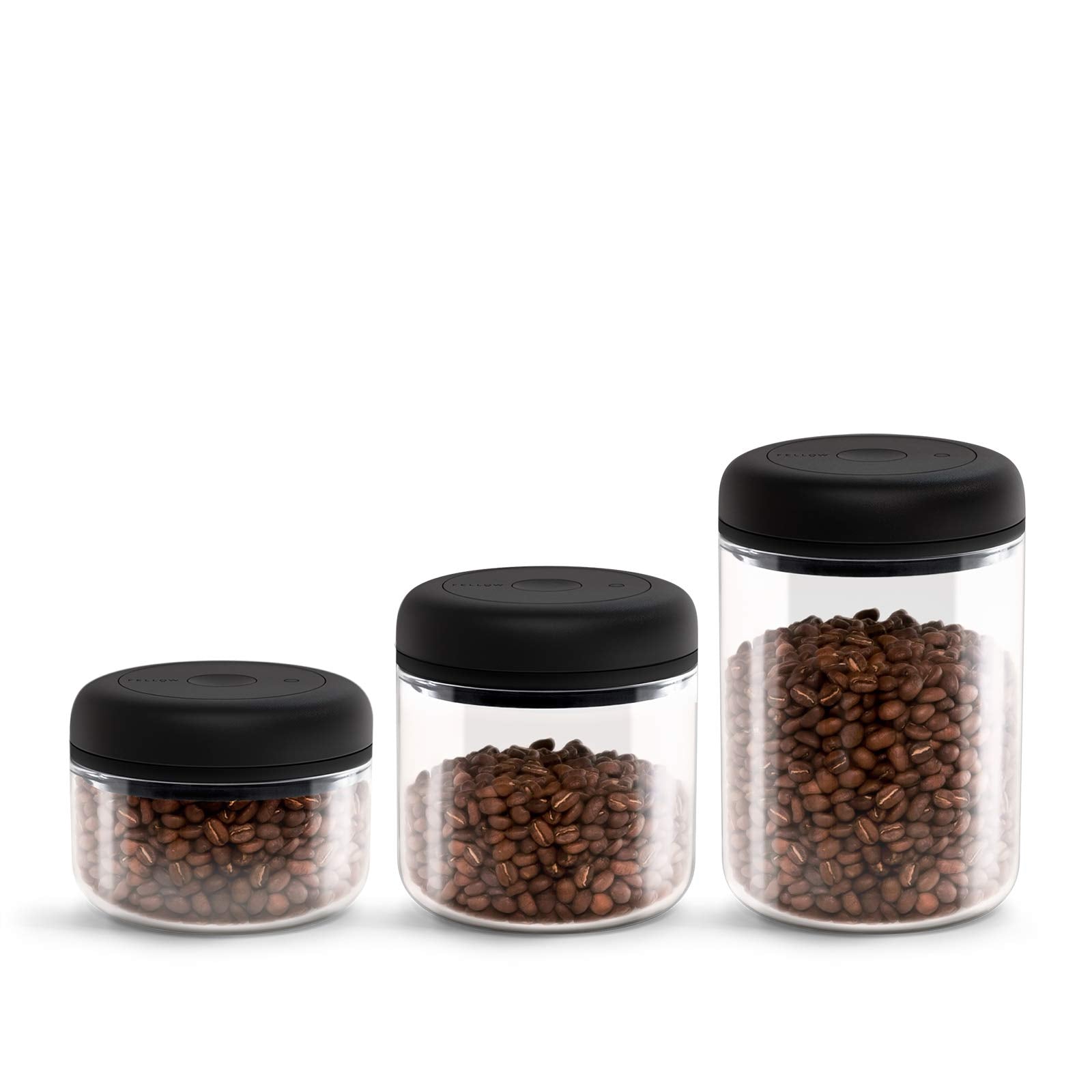 Fellow Atmos Vacuum Coffee Canister & Food Storage Container - 1.2 Liter Canister Holds Up To 16 Oz Of Coffee Beans - Airtight F