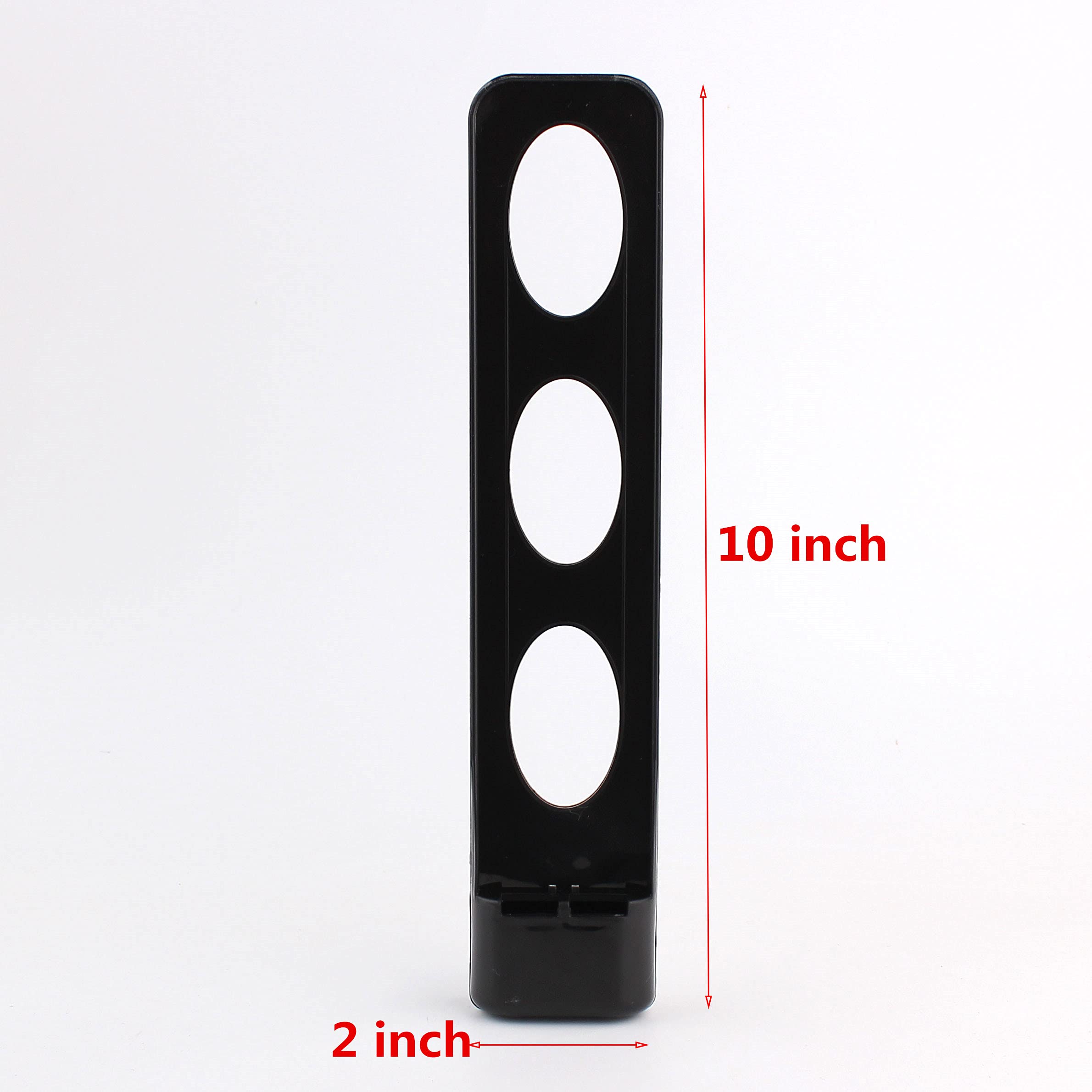 Veterger Replacement Parts Water Filter Holder With 3 Pack Charcoal Water Filters,Compatible With Cuisinart Coffee Maker (Black)