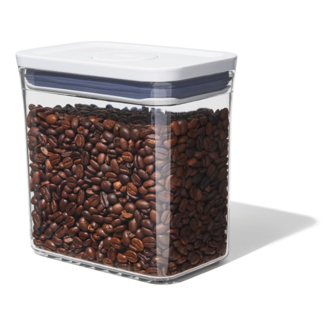 OXO Good Grips POP Container - Airtight 1.7 Qt for Coffee and More Food Storage, Rectangle, Clear