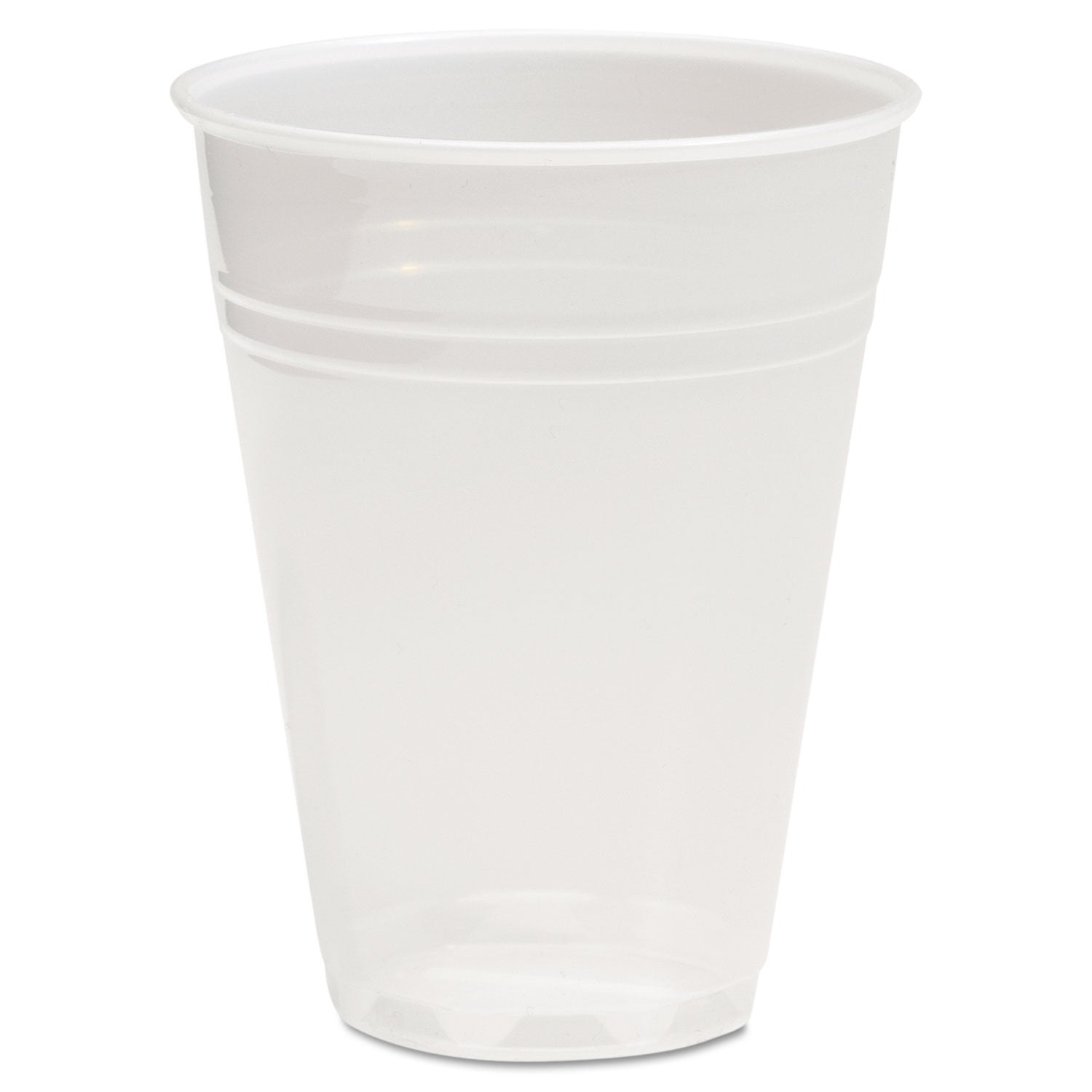 Boardwalk Transcup7Ct Translucent Plastic Cold Cups, 7Oz, 100/Bag, 25 Bags/Carton