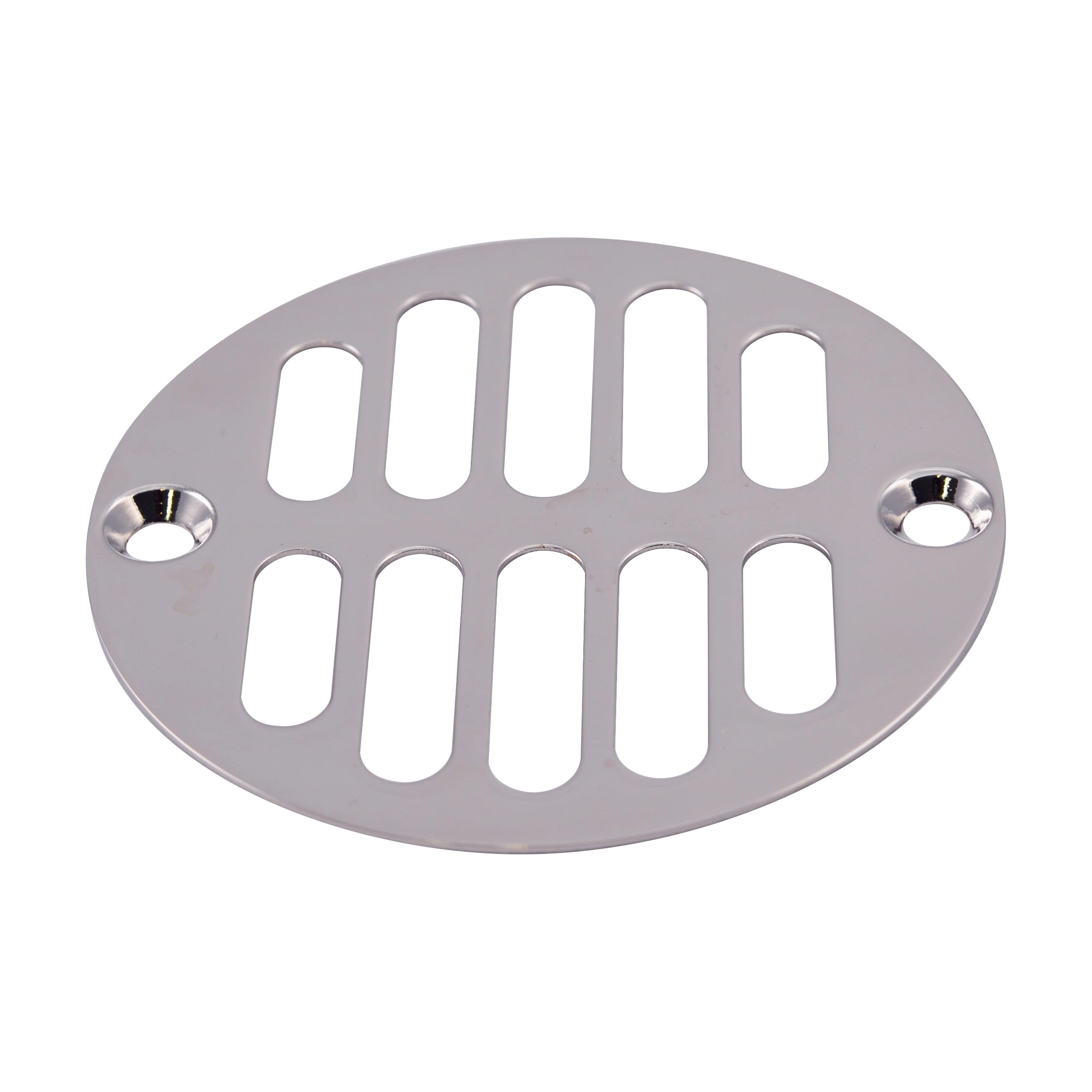 Westbrass Shower Strainer Set With Screws, Grill And Crown, Polished Chrome, D312-26
