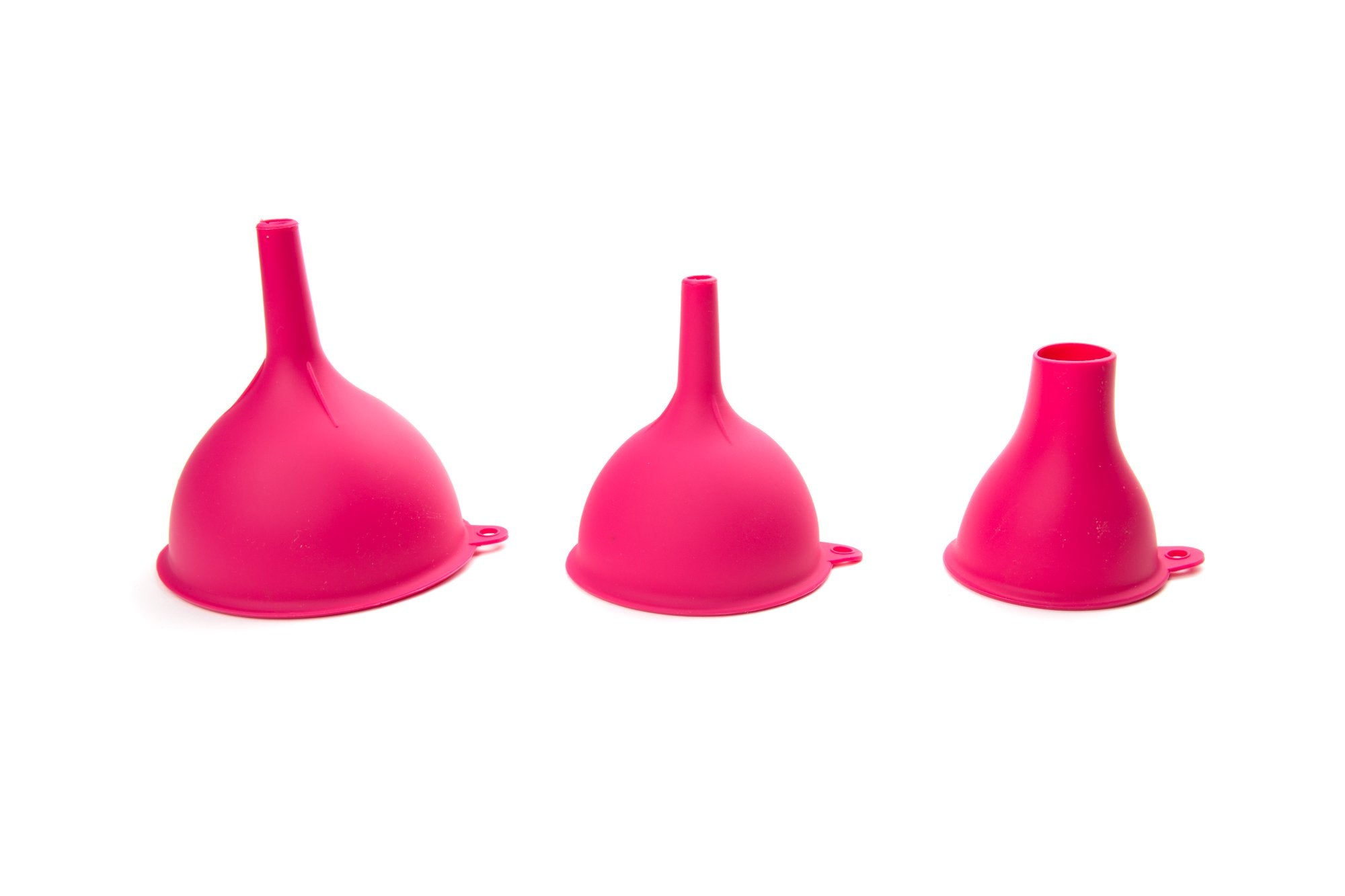 Farm To Table 5888 Canning Funnel Set, Silicone, 3-Piece