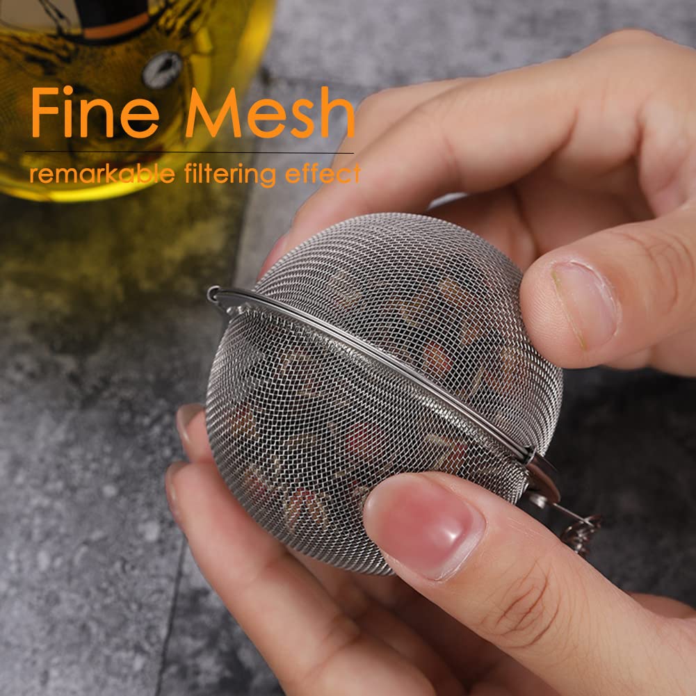 MIOINEY Tea Infusers for Loose Tea, Stainless Steel Ball Mesh, Small, Metal Animal (KAIYAO-030)