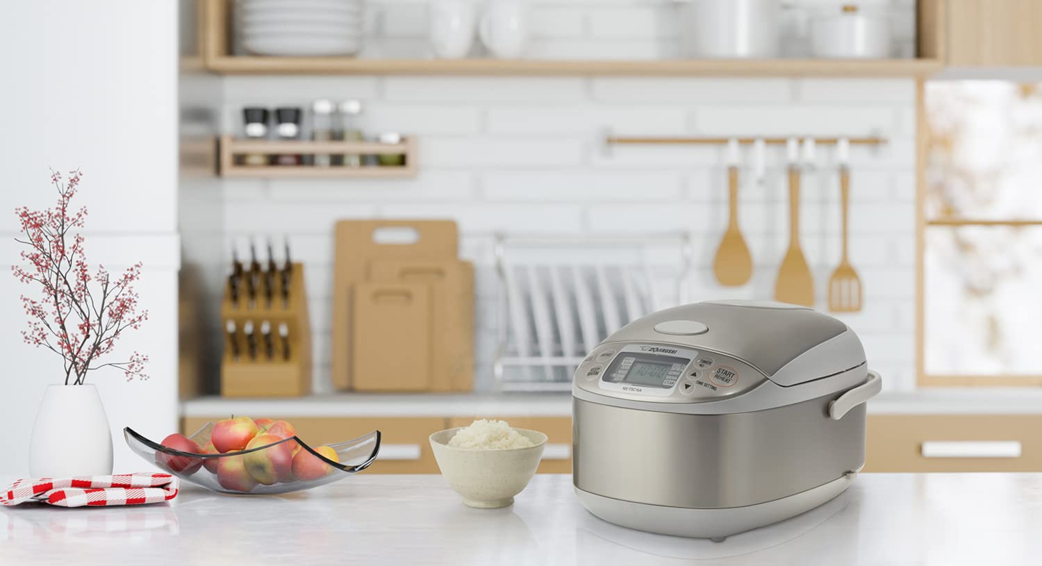Zojirushi Micom 10 Cup Stainless Steel Rice Cooker And Warmer