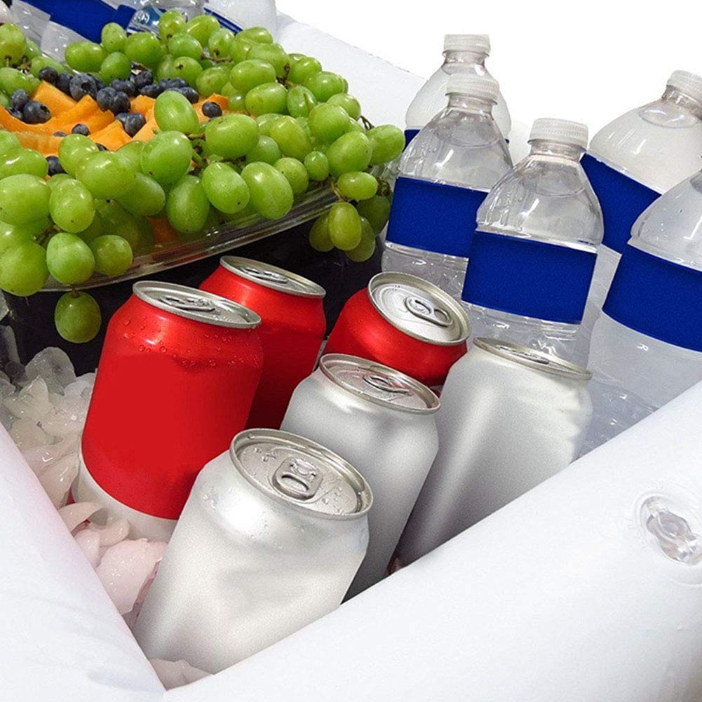 Inflatable Serving Bars Ice Buffet Salad Serving Trays Food Drink Holder Cooler Containers Indoor Outdoor Bbq Picnic Pool Party