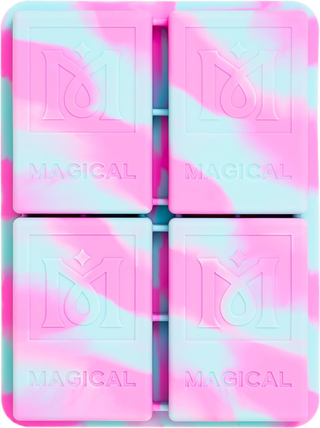Magical Butter Machine Soap Silicone Non-Stick Gummy Trays For Making Soap (Multicolored)
