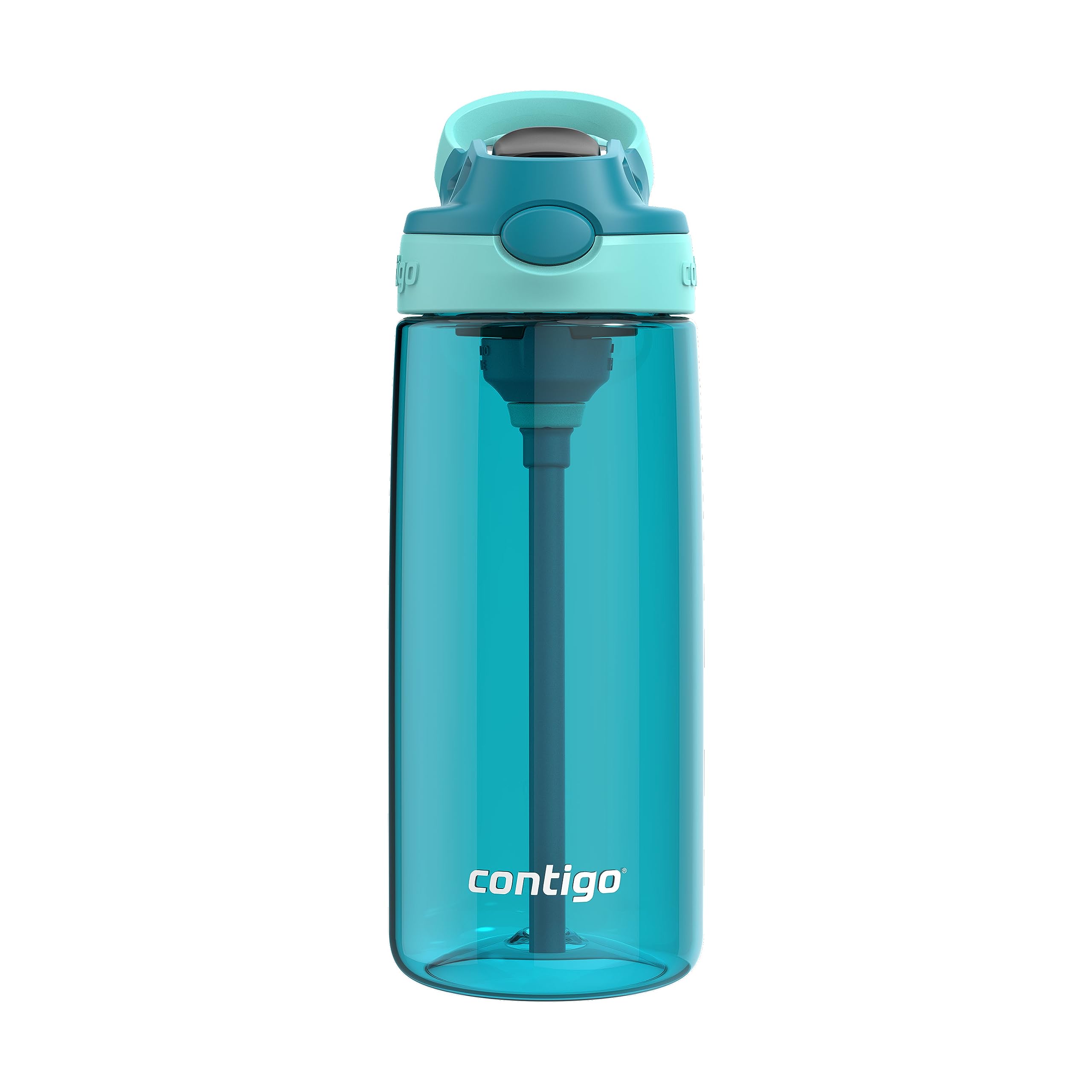Contigo Aubrey Leak-Proof Spill-Proof Water Bottle, 20Oz, Juniper Jade