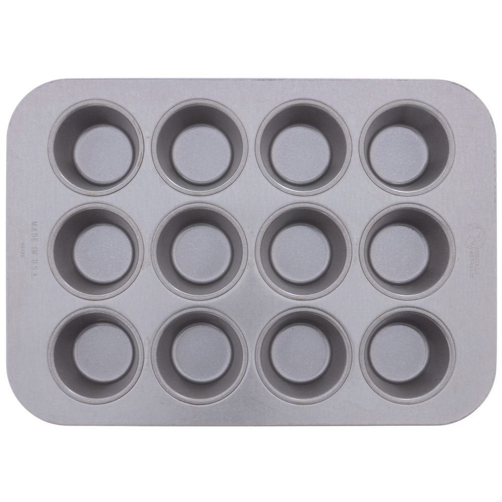 Chicago Metallic Bakeware Aluminized Steel Glazed Cupcake/Muffin Pan