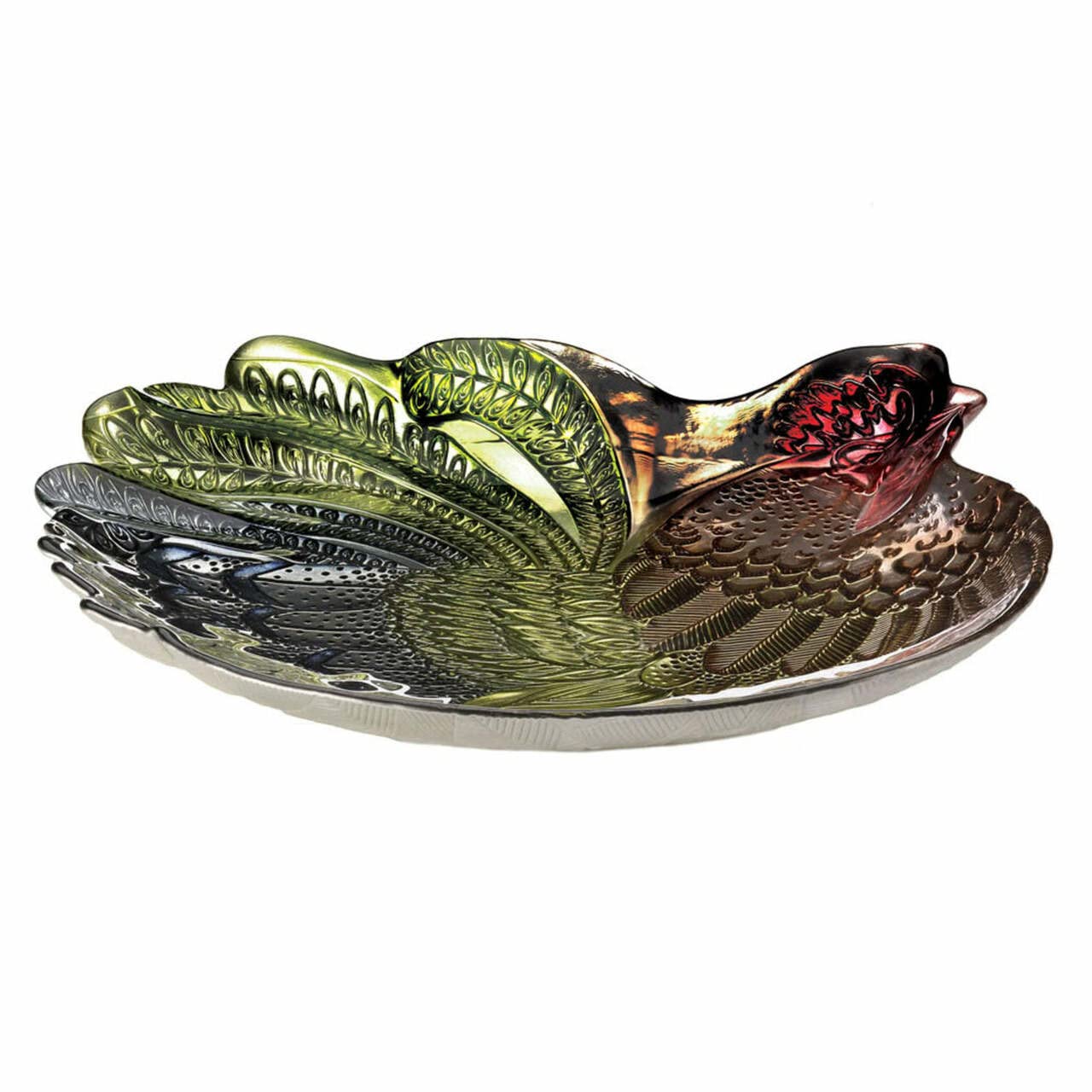Accent Plus Rooster Decorative Plate 16.75x15x2