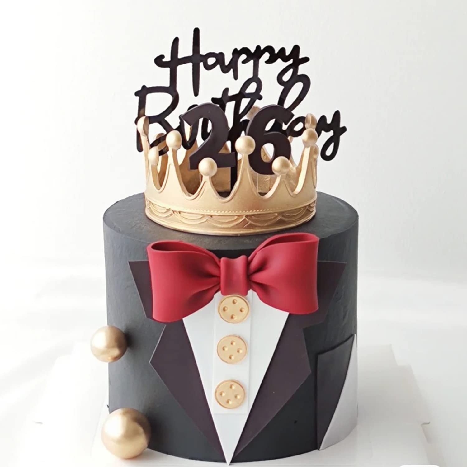 Sijiangmold Crown Fondant Molds 3D Crown Cake Decorating Silicone Mold For Baby Shower Cupcake Topper Cake Decoration Chocolate