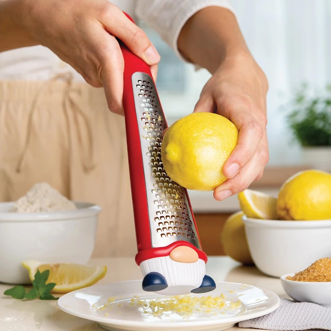 OTOTO Grater - Stainless Steel, BPA Free, Dishwasher Safe, Fun Kitchen Gadget, Vegetable Shredder, Cute Kitchen Gifts & Accessor
