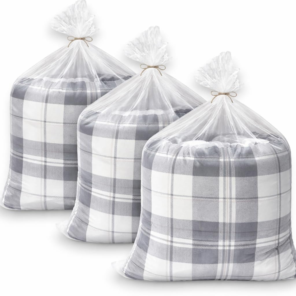 Matangee Large Plastic Dustproof Blanket Storage Bag For Double Bed Quilt, Bedsheets, Pillow Clothes Storage, Trolley And Wardro
