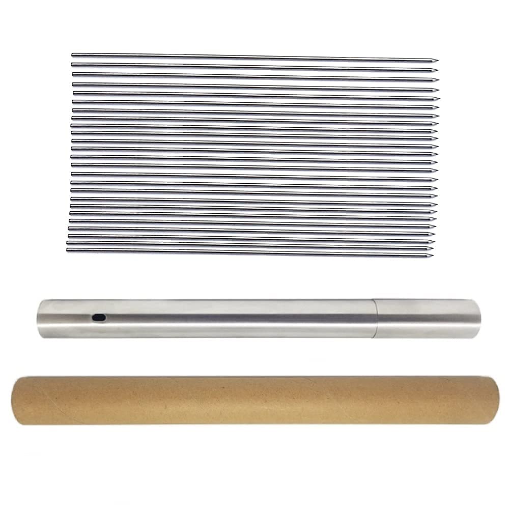 15   Kabob Skewers Metal Stainless Steel,Grill Sticks For Machine, Heavy Duty Shish Kebob Sticks,Reusable Bbq Skewers For Meat S