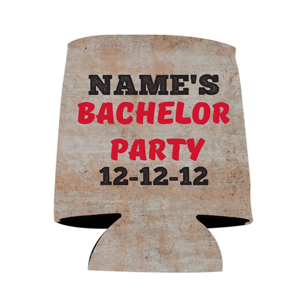 Custom Bachelor Can Coolers - New Orleans Bachelor Party Can Cooler - I'D Like To Bayou A Drink Can Cooler (12)