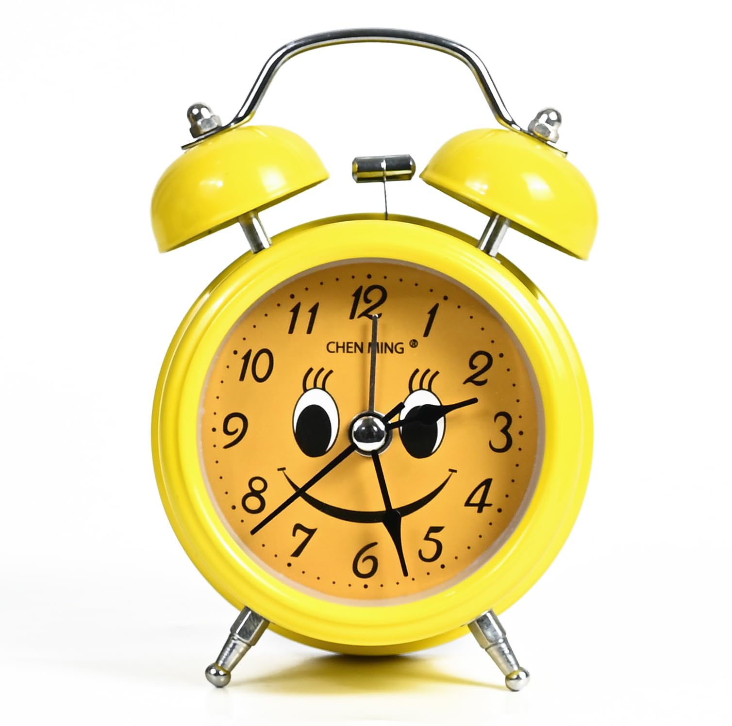Hindcraft Analog Alarm Clock With Night Light For Mom | Stylish Loud Alarm Clock For Heavy Sleepers, Kids & Students | Bedroom, 