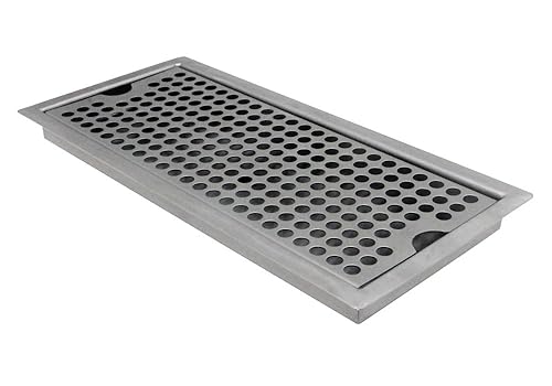 Kegco Sedp-220D Drip Tray, 12'', Stainless Steel