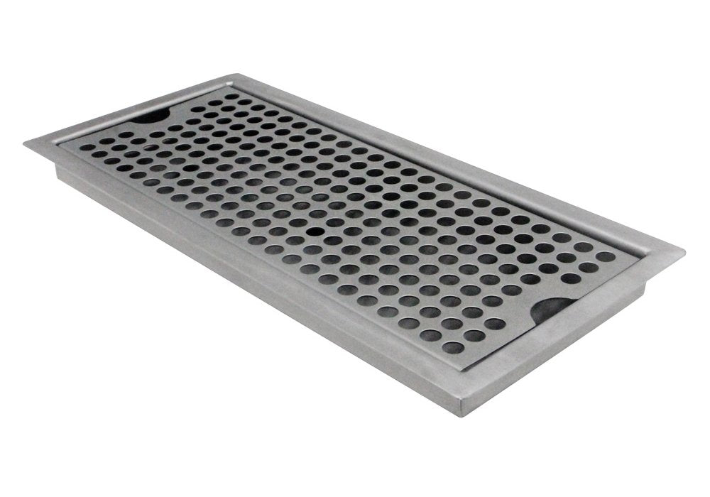 Kegco Sedp-220D Drip Tray, 12'', Stainless Steel