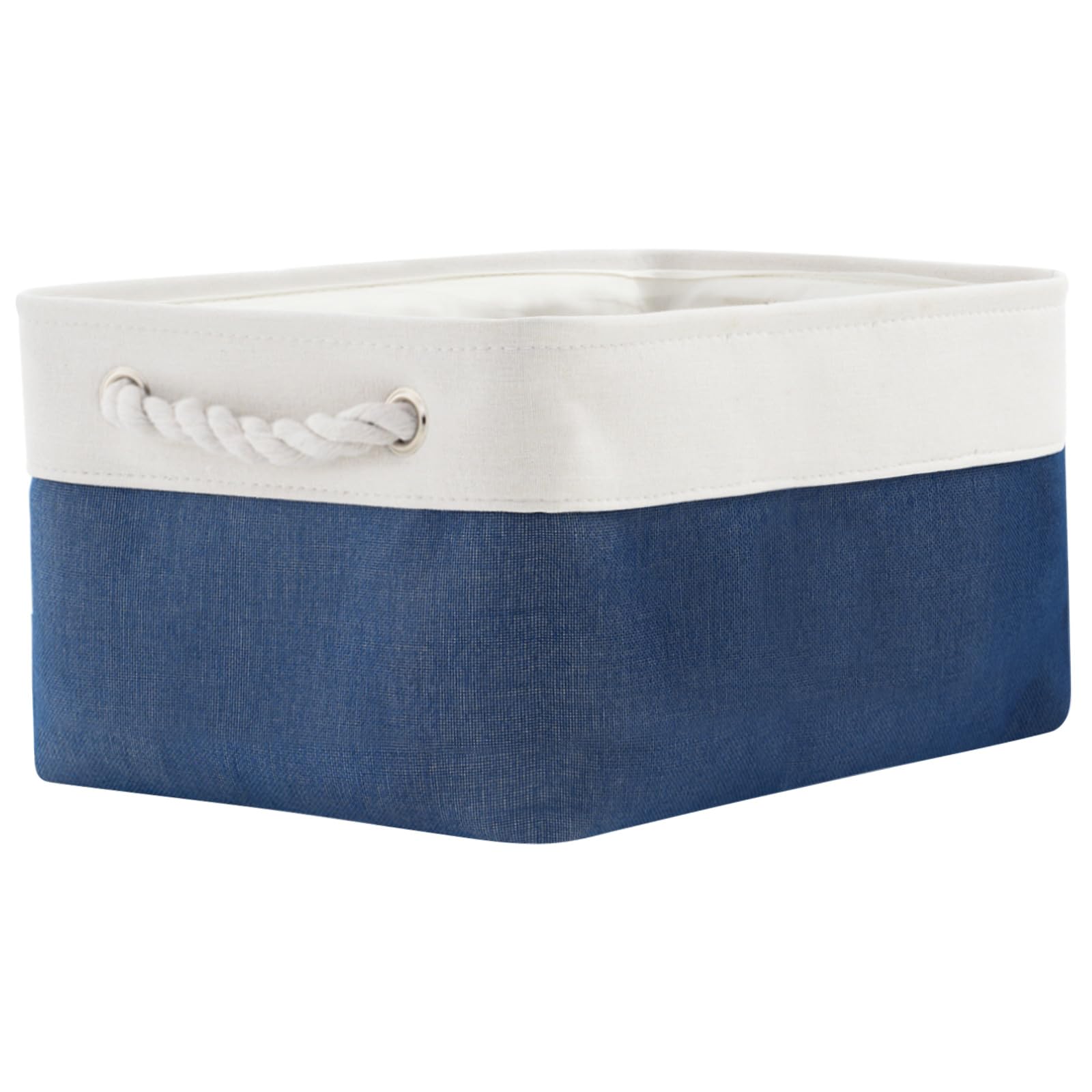 Thewarmhome Storage Bins For Shelves - 1 Pack 13.8X9.7X6.7 Inch Collapsible Storage Basket For Organizing, Dog Toy Bin For Close