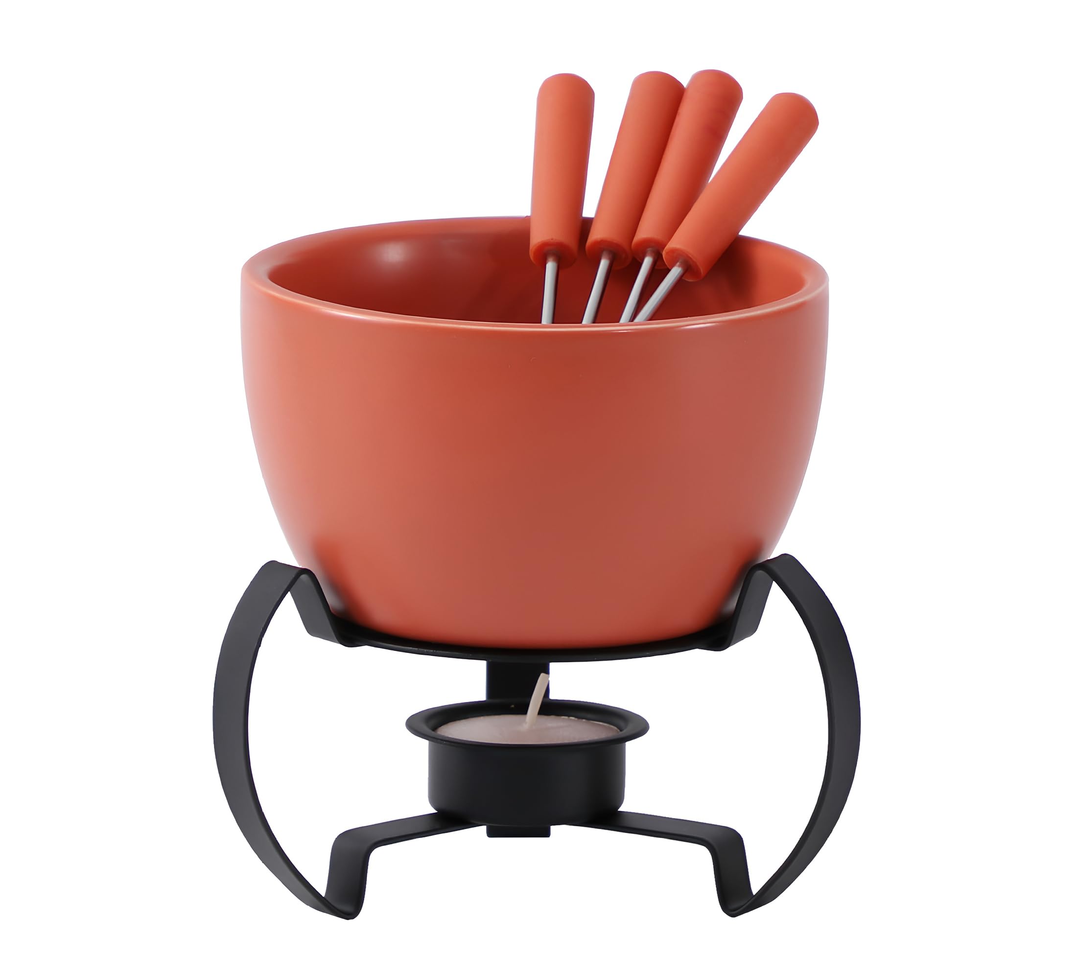 LamChyar Chocolate Melting Pot Set, Fondue Cup for Person or Family, Tealight Cheese Chocolate Butter Warmer Set, Chocolate Fond