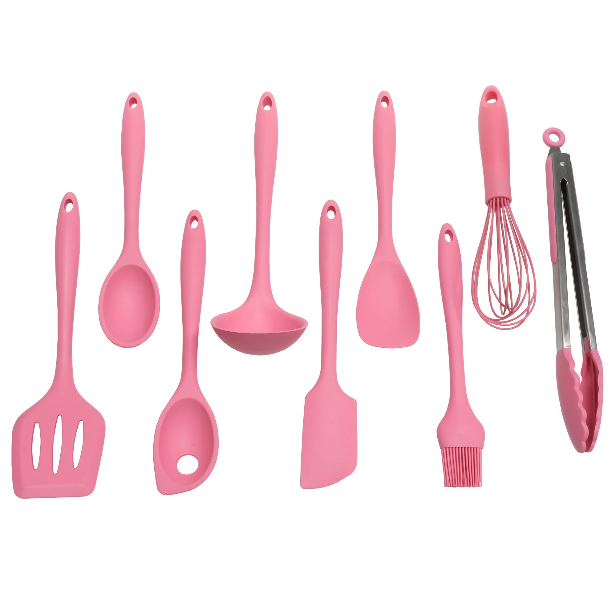 Chef Craft Premium Silicone Spatula/Turner, 11.75 Inch, Pink