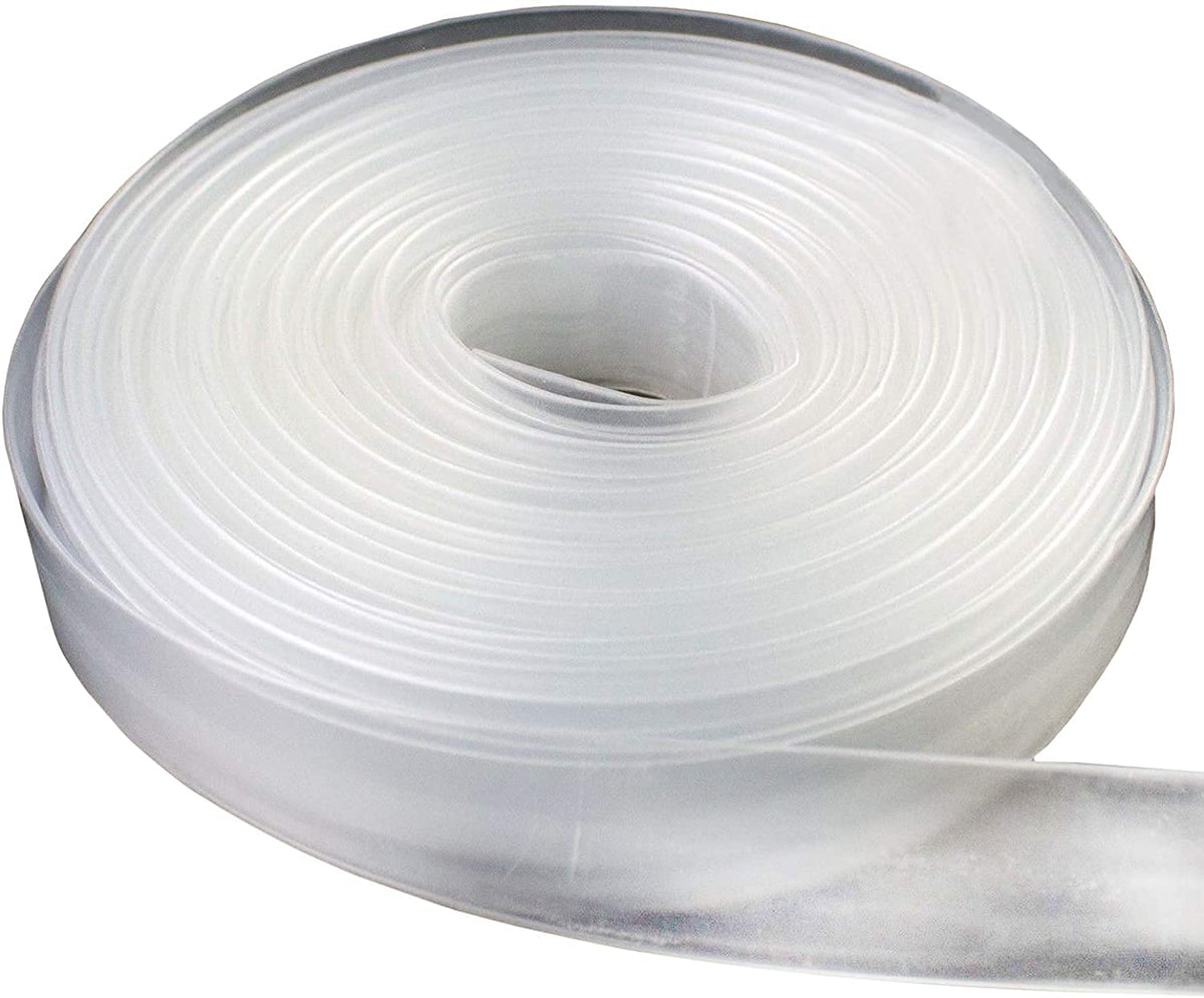 50 Ft 516 8Mm Polyolefin Clear Heat Shrink Tubing 2:1 Ratio