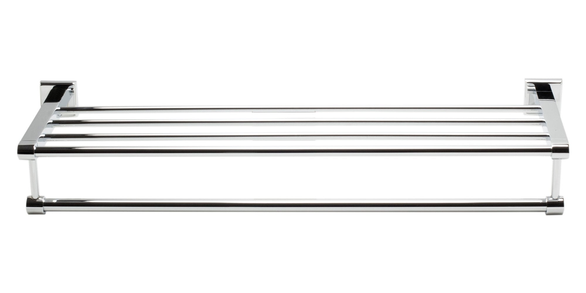 Alfi Brand Ab9596 Towel Bar & Shelf Bathroom Accessory, 24'', Polished Chrome