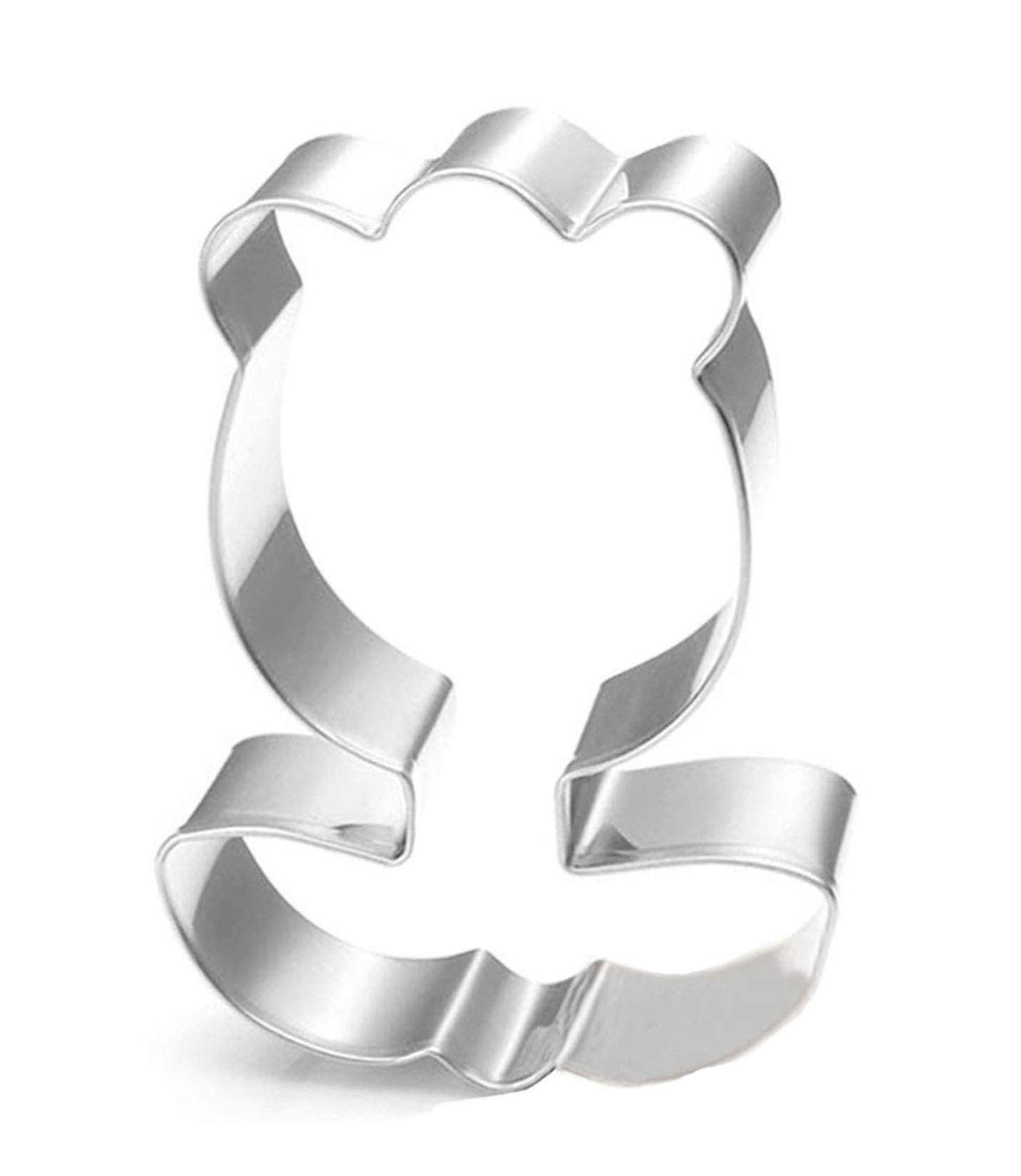 Wjsyshop Cartoon Flower Cookie Cutter Stainless Steel