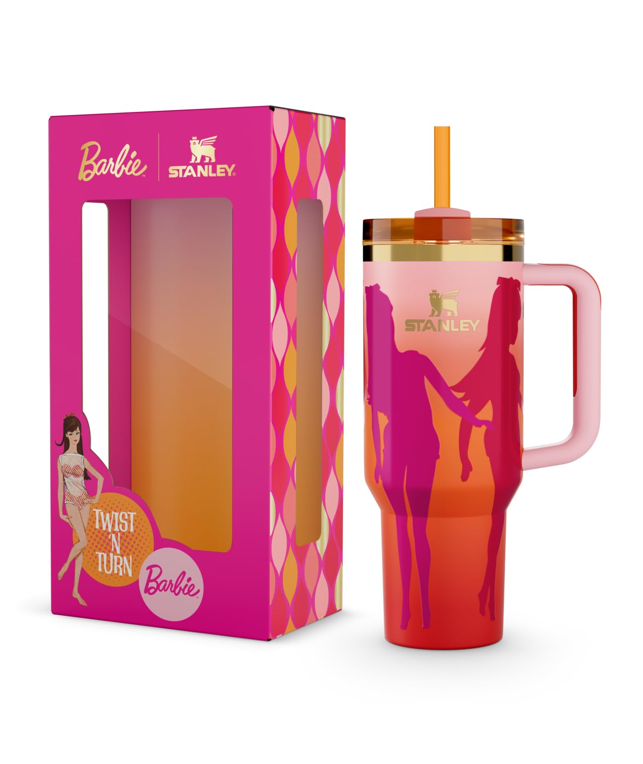 Stanley X Barbie 60s Twist N Turn Quencher 40 Oz