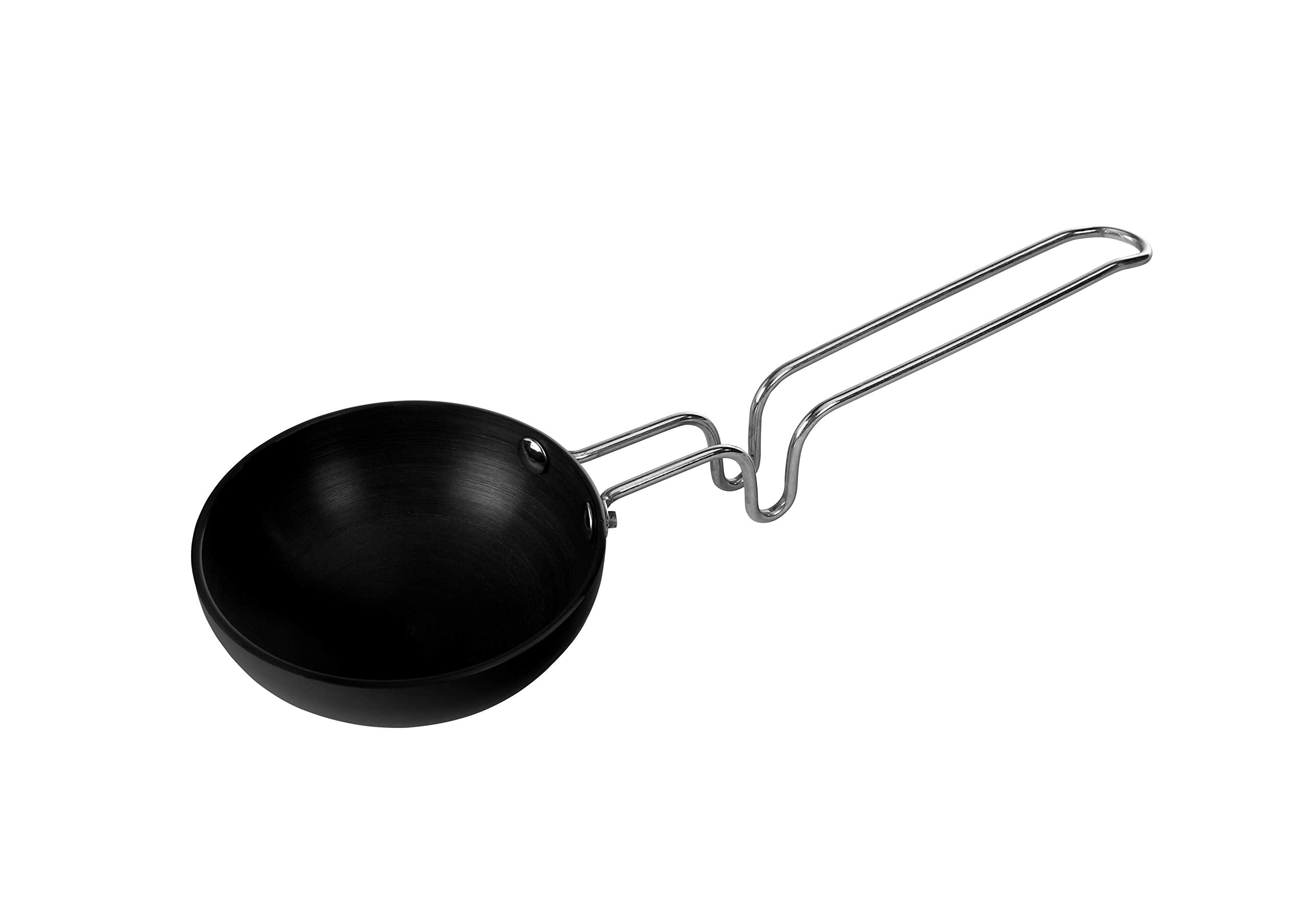 Vinod Hard Anodized Tadka Pan (Large), 3.25 Mm Thick