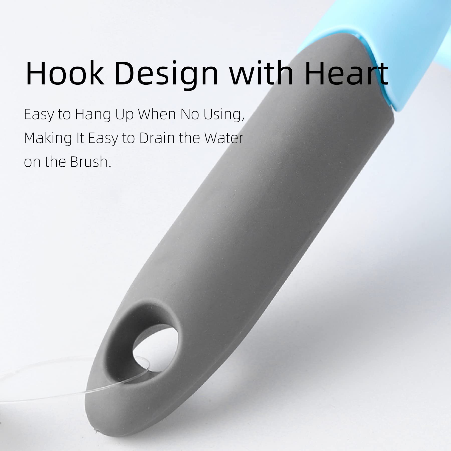 2-Pack Scrub Brush For Cleaning With Long Handle, Medium Firm Brush Bathroom Cleaning Supplies And Bathtub Cleaner And Shower Cl