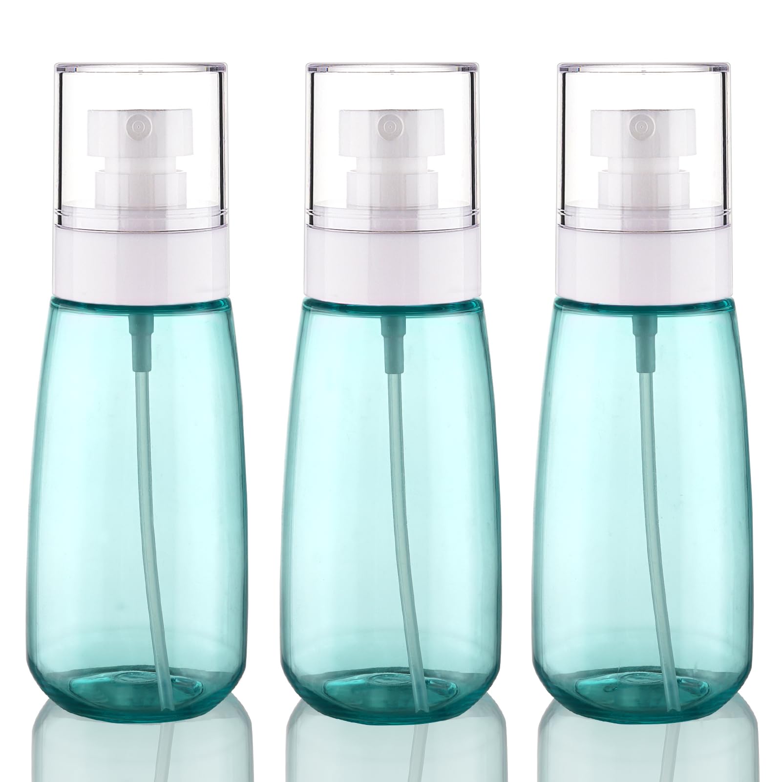 Cosywell Spray Bottle For Hair Tsa Approved 3.4Oz 100Ml 3 Pack Leak Proof Travel Spray Bottle Empty Refillable Small Spray Bottl