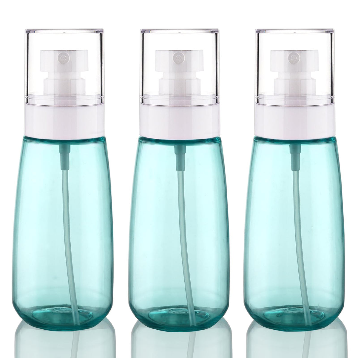 Cosywell Spray Bottle For Hair Tsa Approved 3.4Oz 100Ml 3 Pack Leak Proof Travel Spray Bottle Empty Refillable Small Spray Bottl