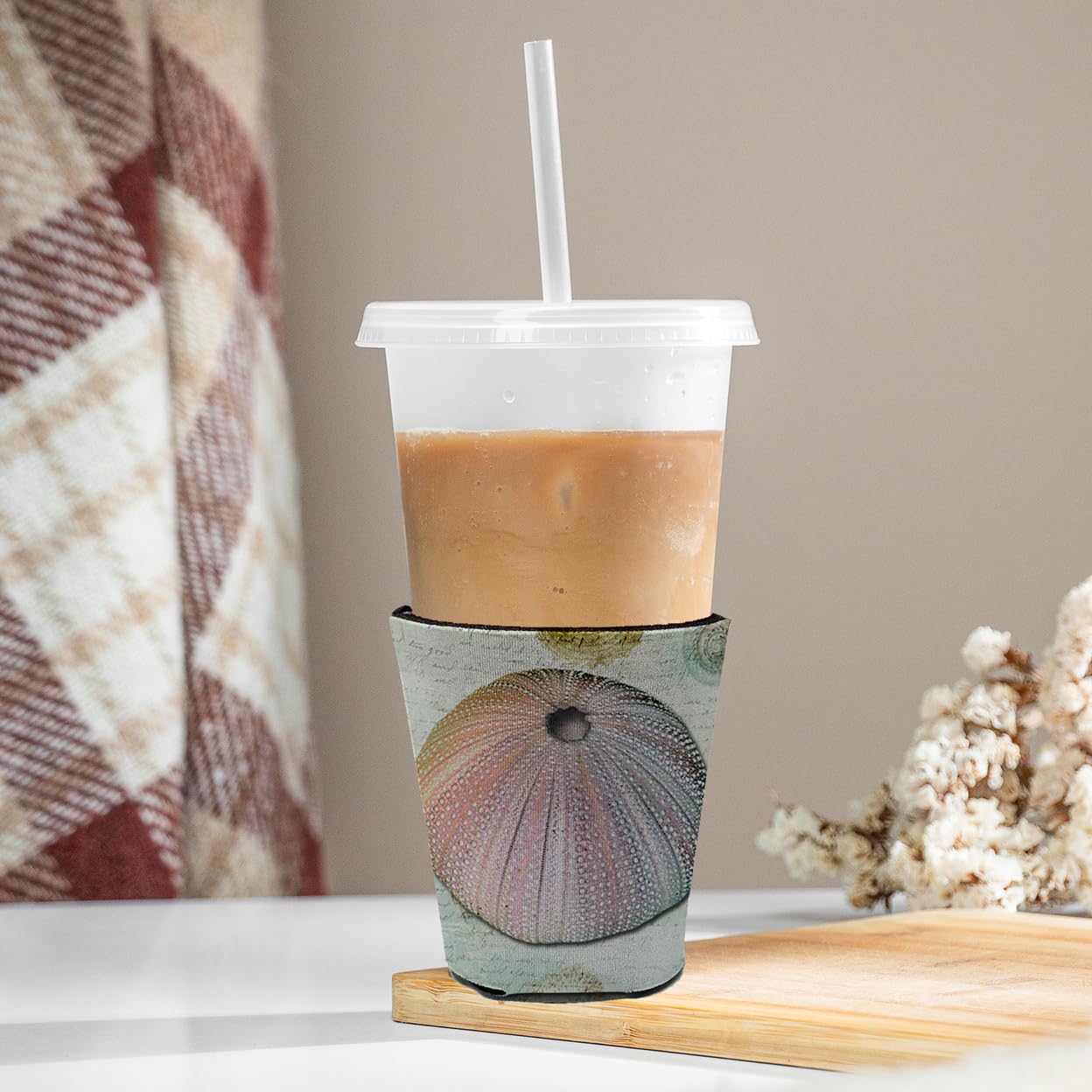 Anemone  Red Solo Cup Beverage Insulator Hugger