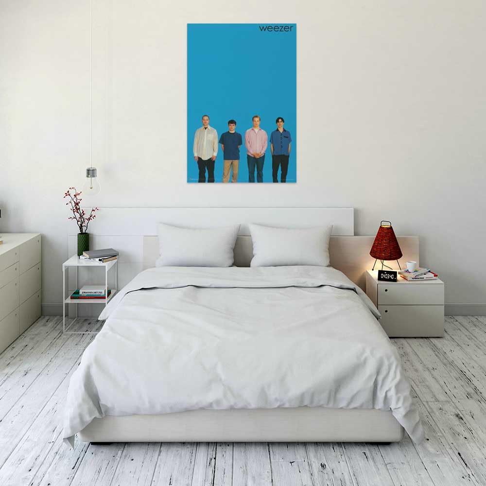 Weezer - Blue Poster - Officially Licensed - Laminated - 24.5'' X 36.5''