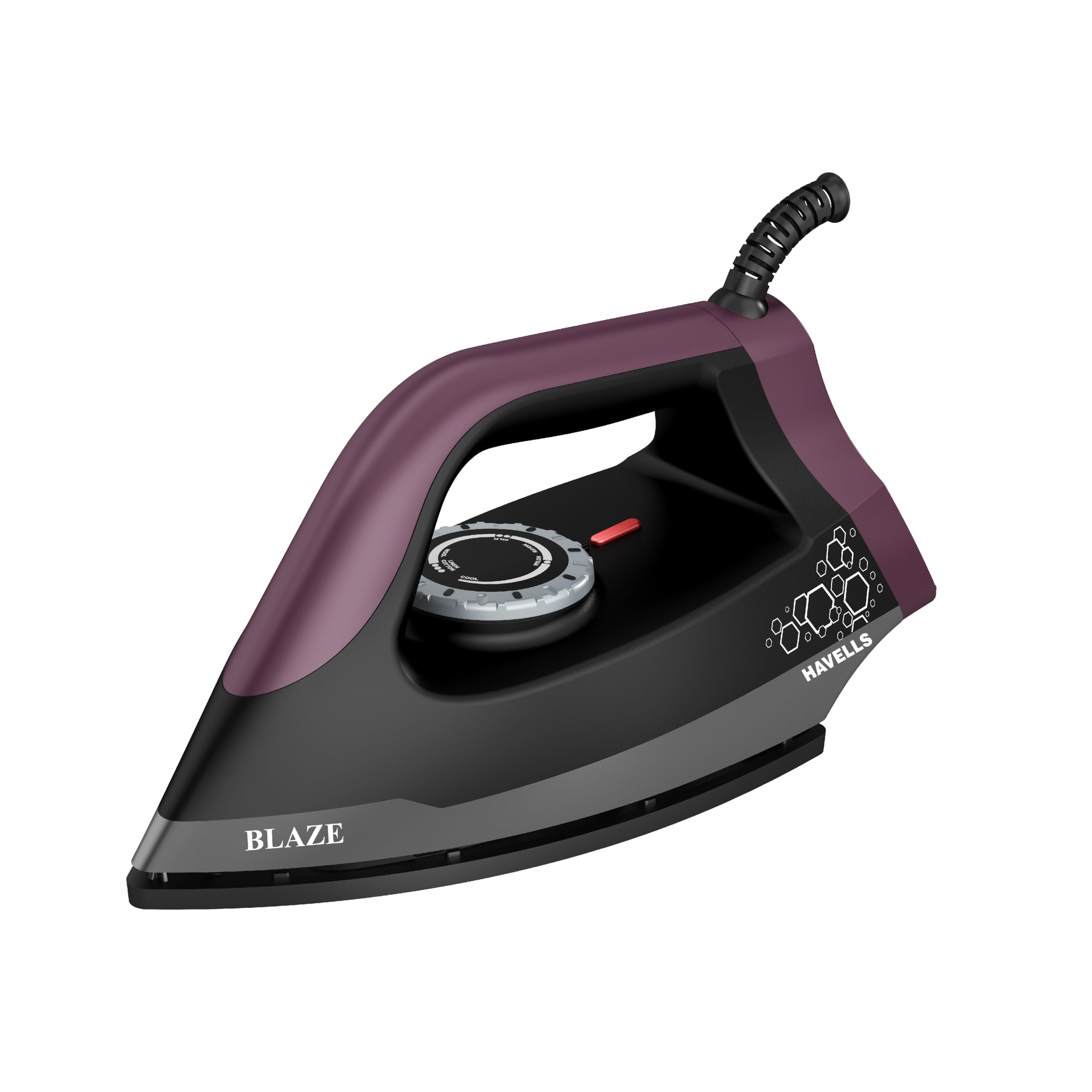 Havells Dry Iron 2 KG Heavy Weight Dry Iron 1250W Black