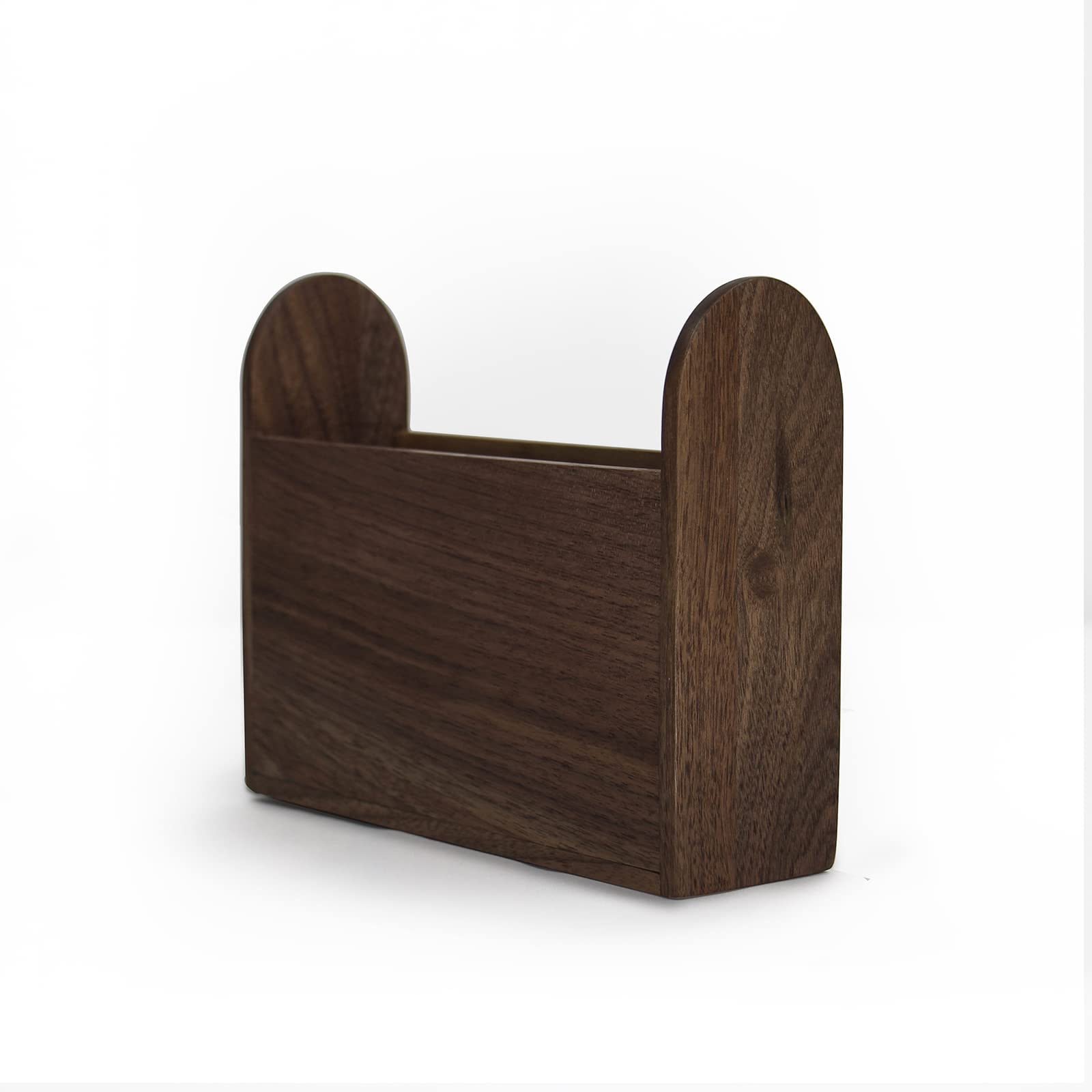 Consdan Napkin Holder, Wooden Napkin Holder, Suitable For Kitchen, Restaurant, Bar, Office, Parties, Home D  Cor (Solid Walnut)