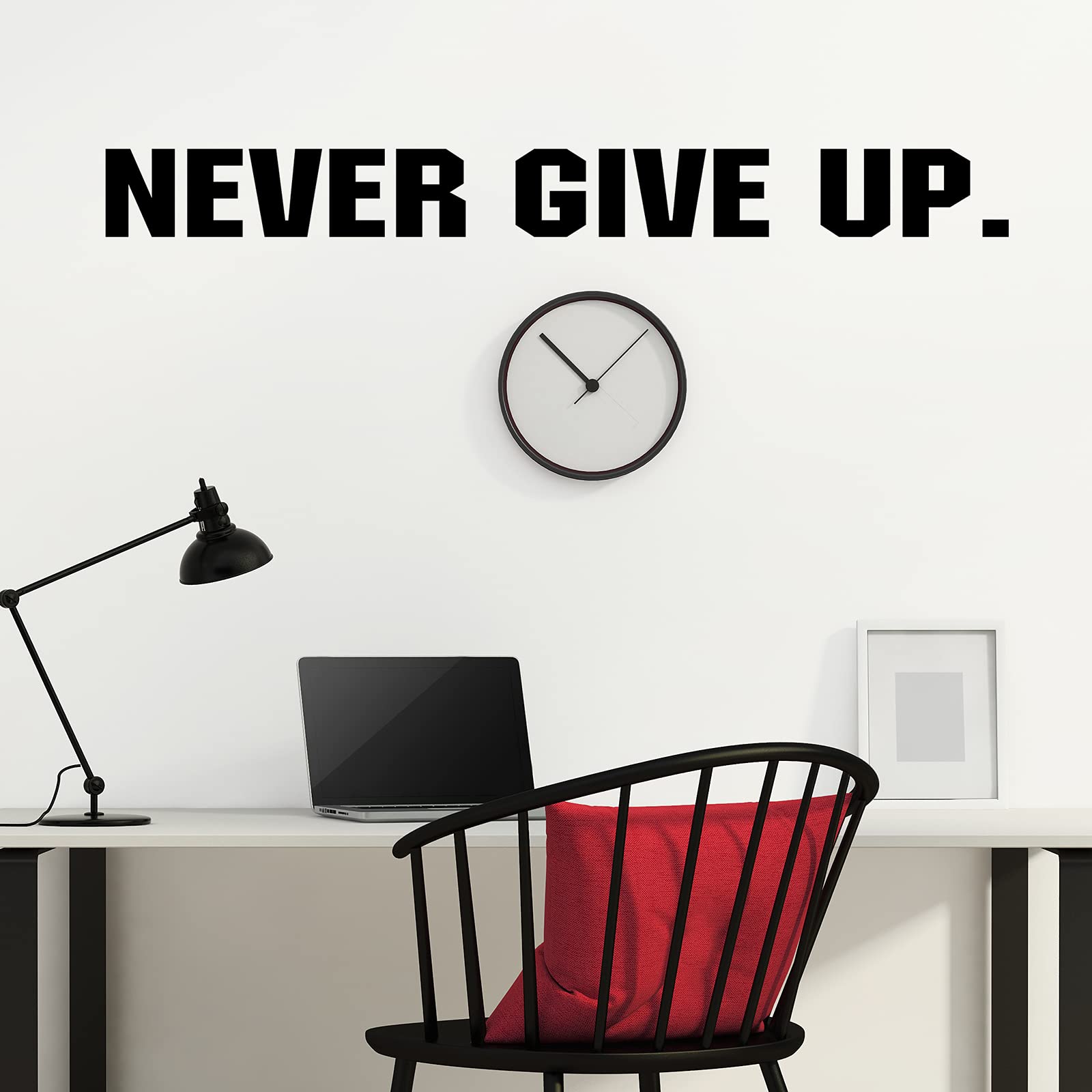 4 Pieces Gym Wall Decal Motivation Vinyl Wall Decals Be Stronger Than Your Excuses Sticker Don'T Wish For It Work For It Large G