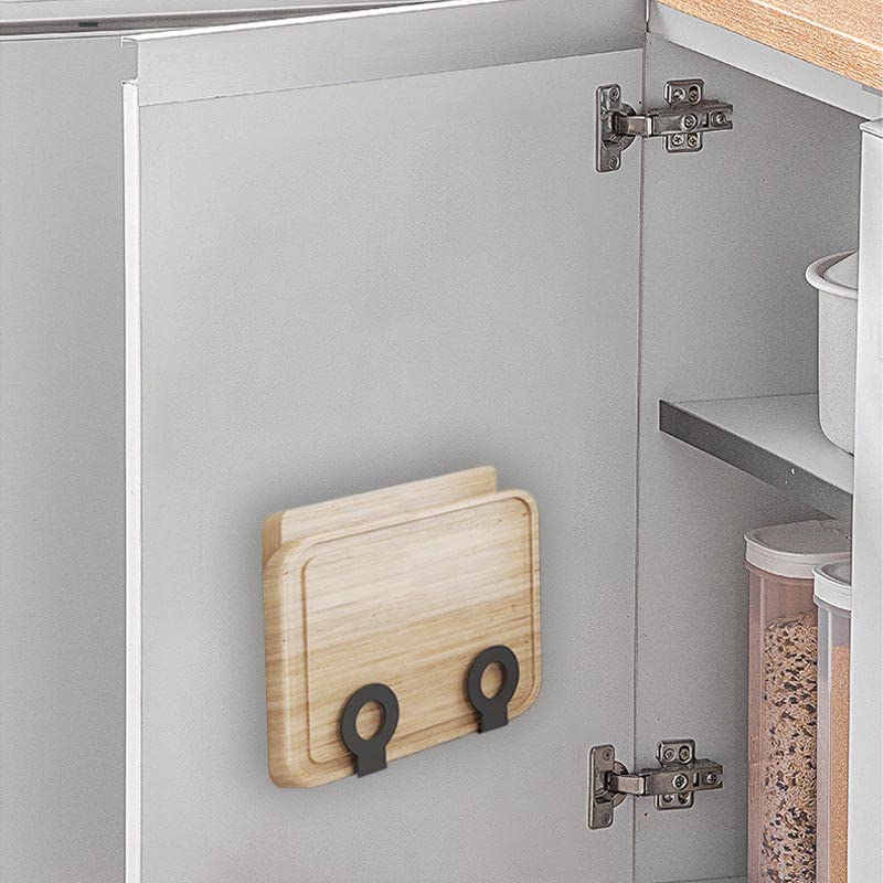 Kitidy Wall-Mounted Kitchen Storage Organizer (Pot Lid Rack)
