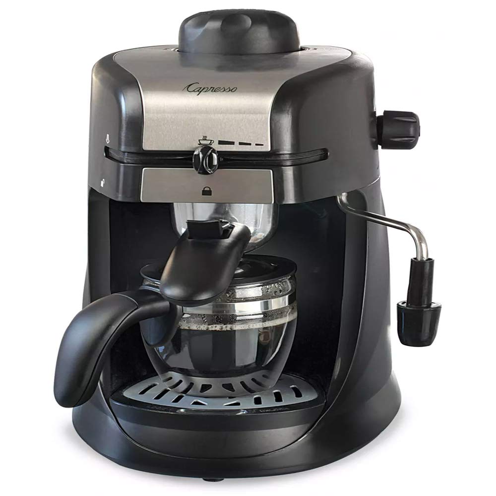 Capresso 303.01 4-Cup Espresso And Cappuccino Machine Black 13.25'' X 7.5'' X 9.75''