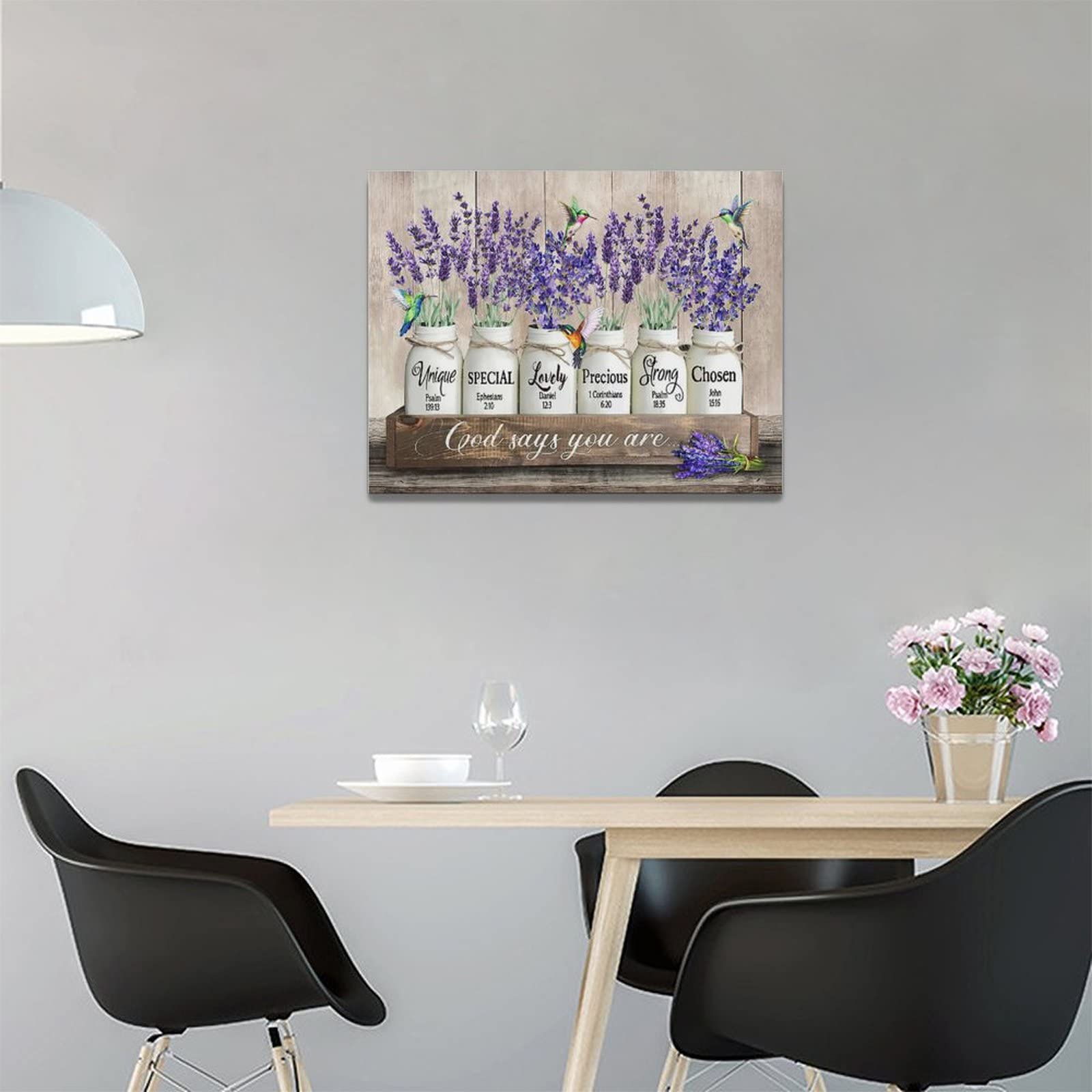 Lavender Bathroom Decor Wall Art Farmhouse Bathroom Decor Canvas Painting Prints Rustic Purple Lavender Bathroom Pictures For Wa