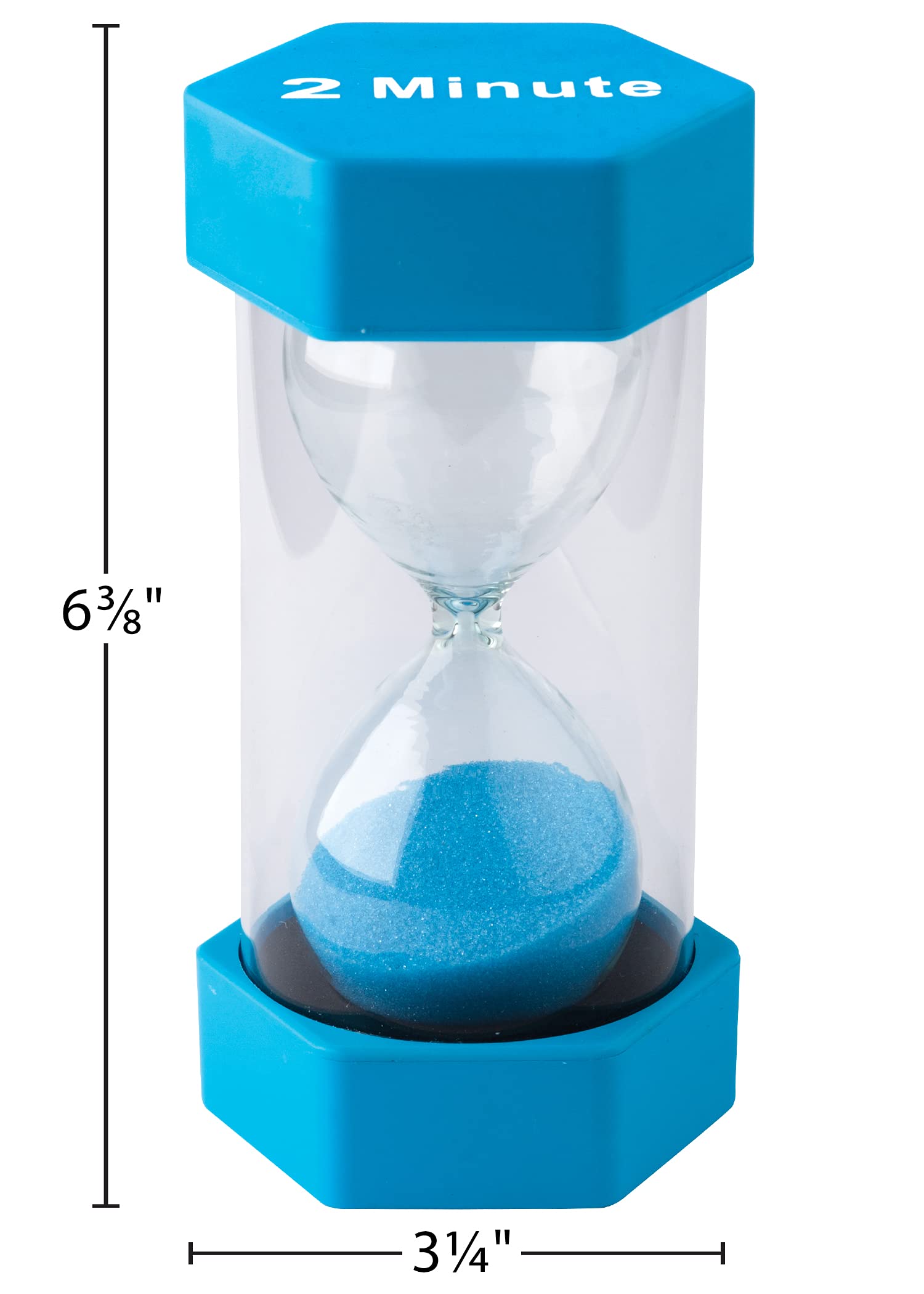 Teacher Created Resources Large Sand Timer, 2 Minutes