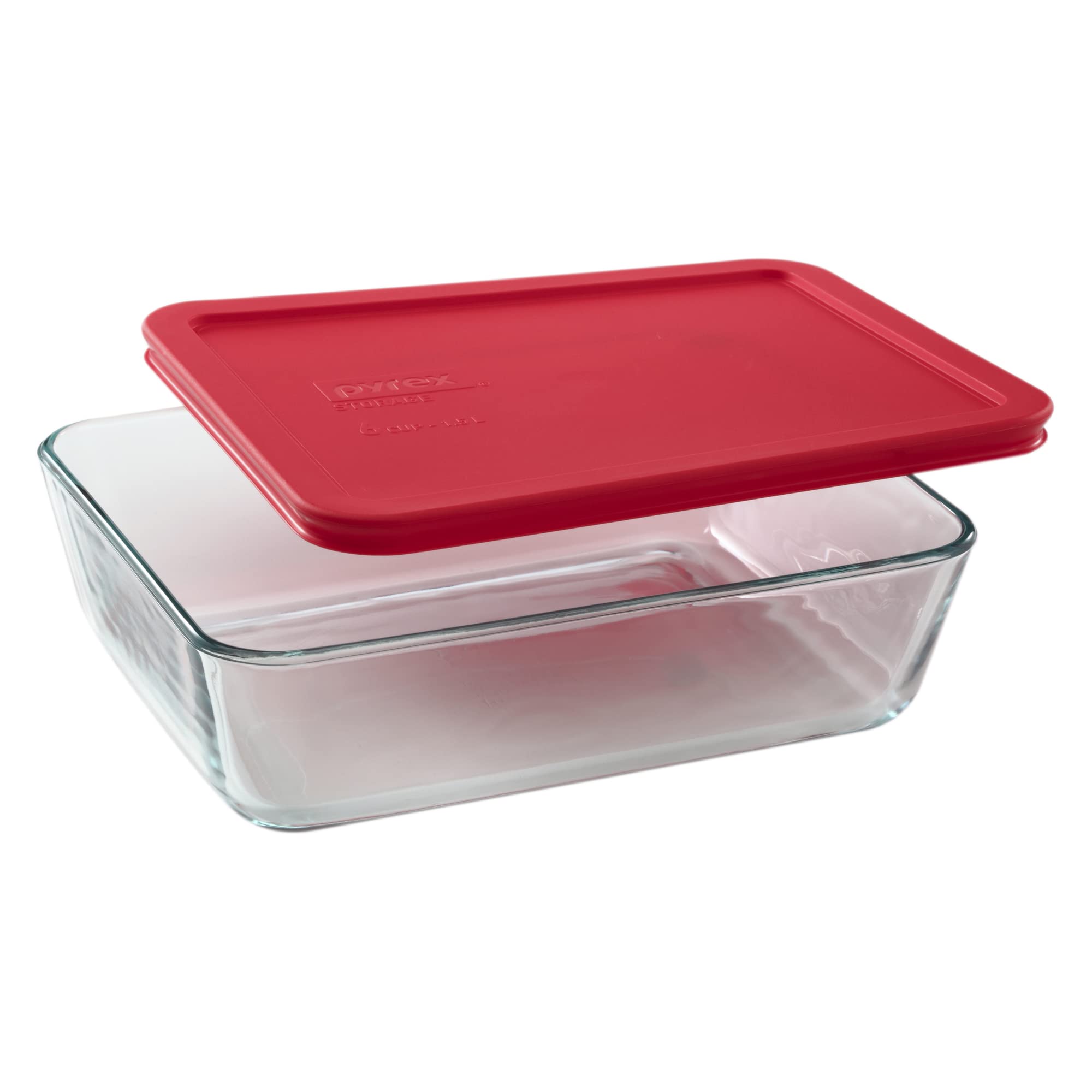 Pyrex Simply Store 6Cup Rectangular Glass Food Storage