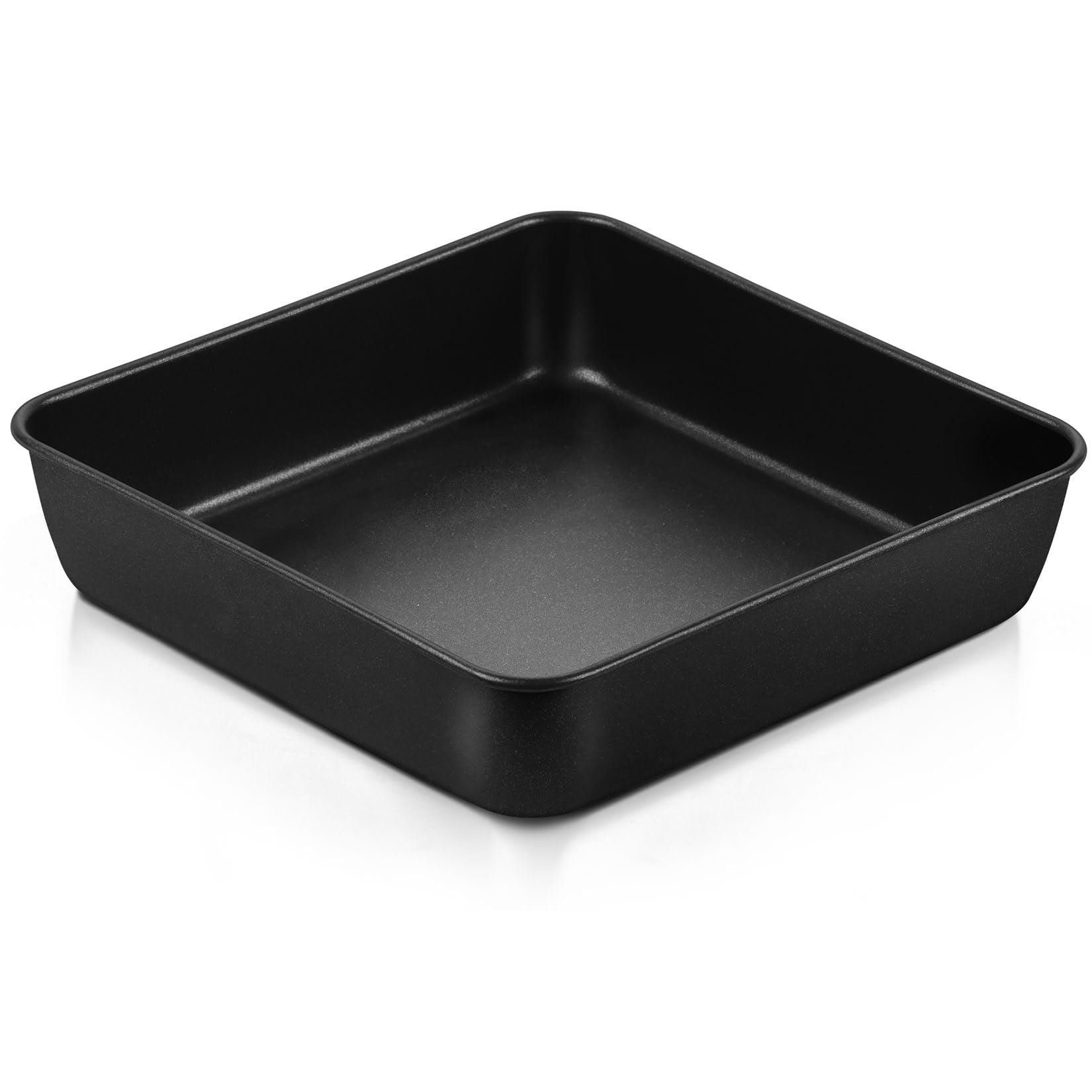 P&P Chef Square Baking Pan, 8 Inch Square Cake Lasagna Brownie Pan For Nonstick Baking Roasting, Stainless Steel Core With Non-S